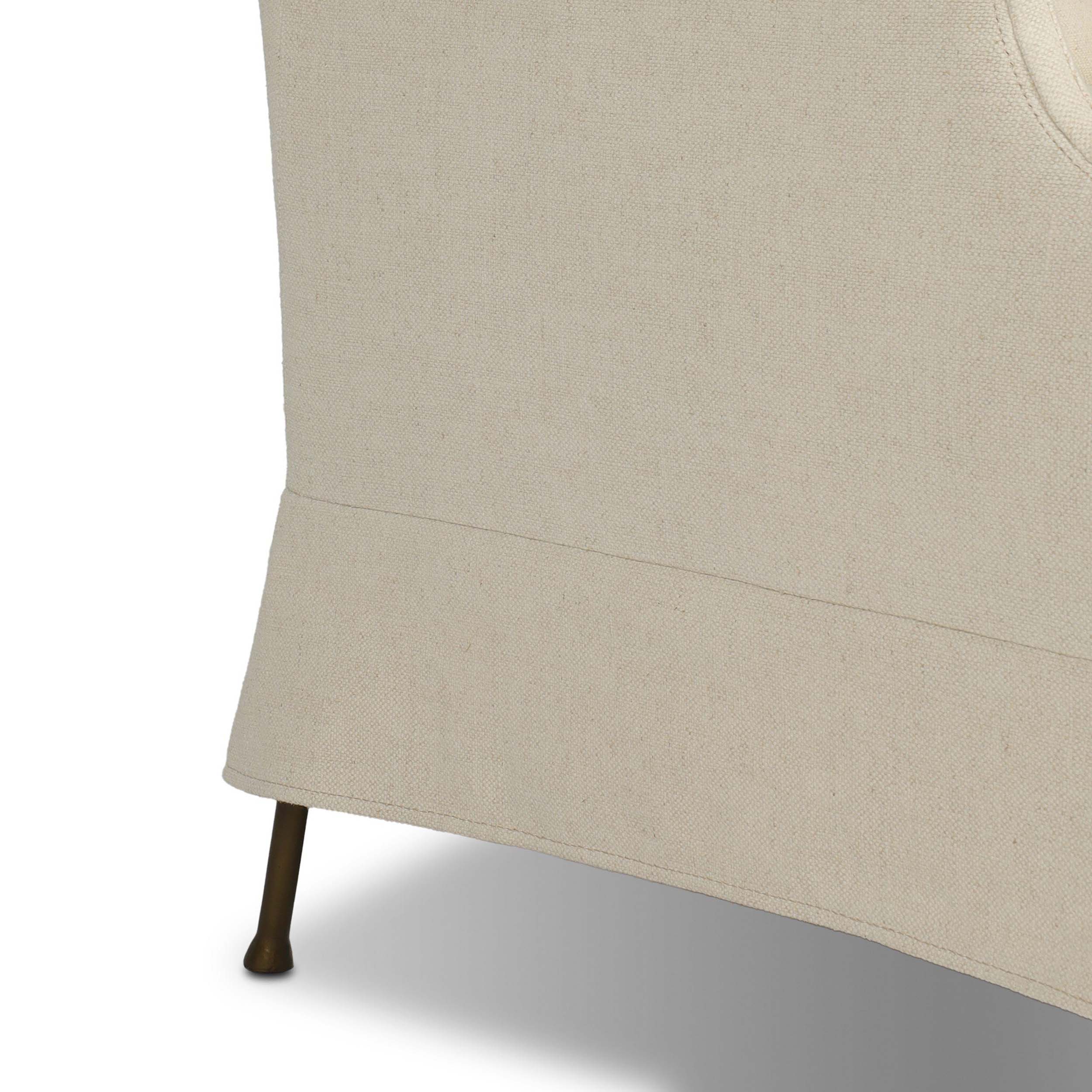 Jenaya Chair, Bergamo Parchment