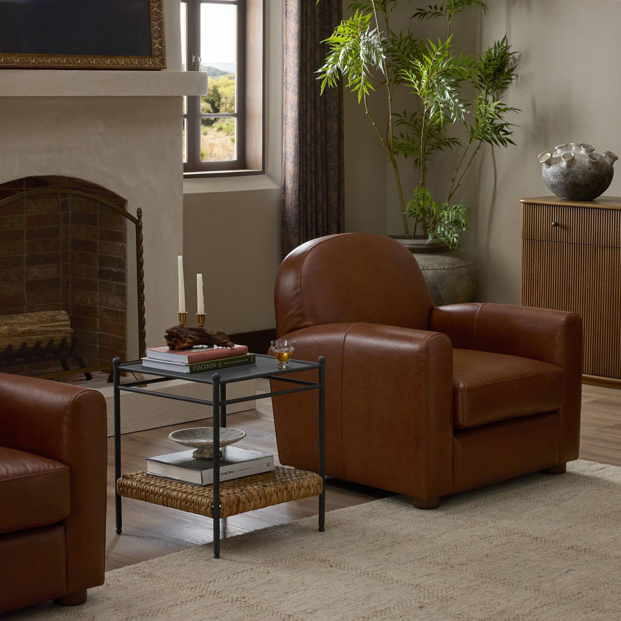 Draper Chair, Dulane Mahogany