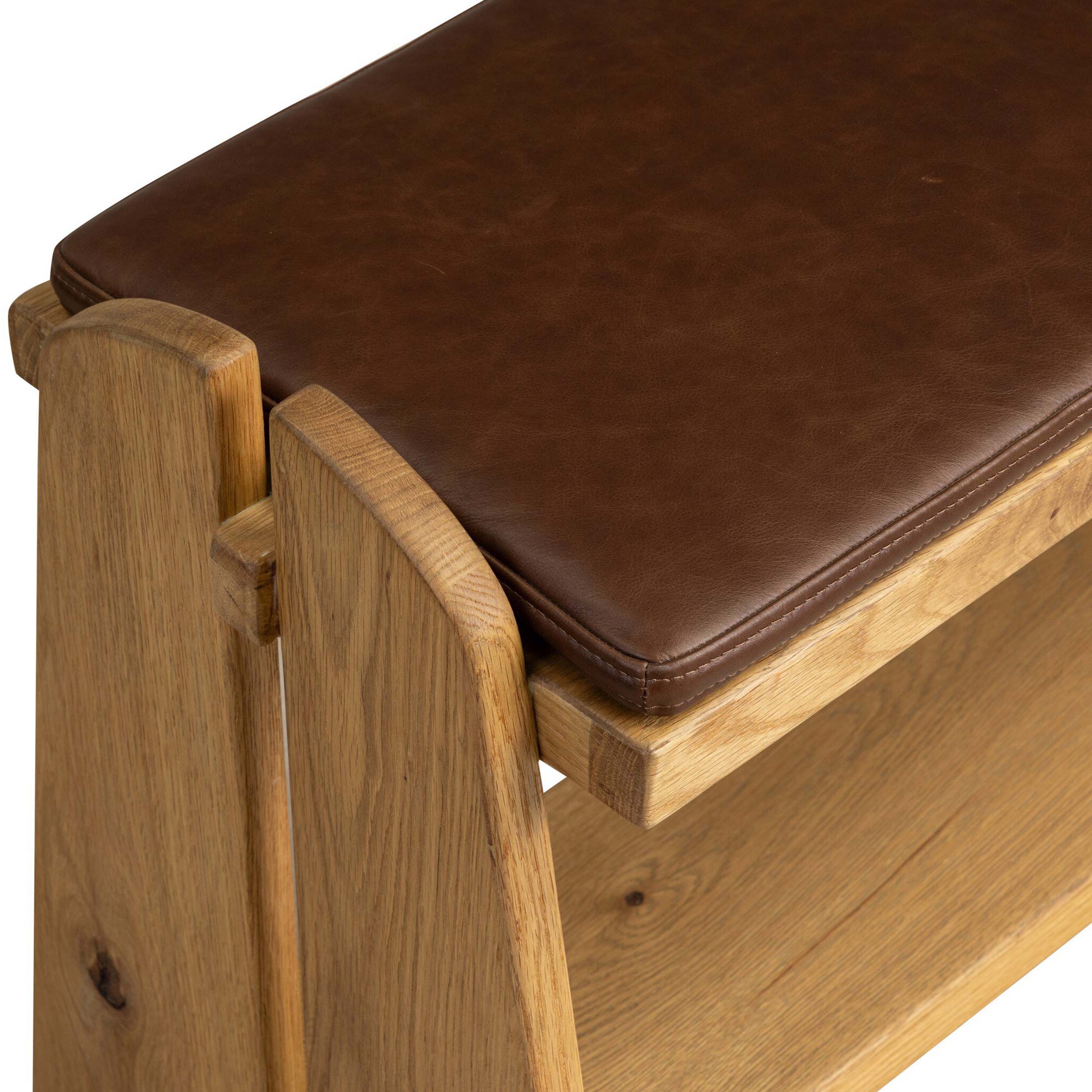 Landrea Accent Bench, Havana Brown