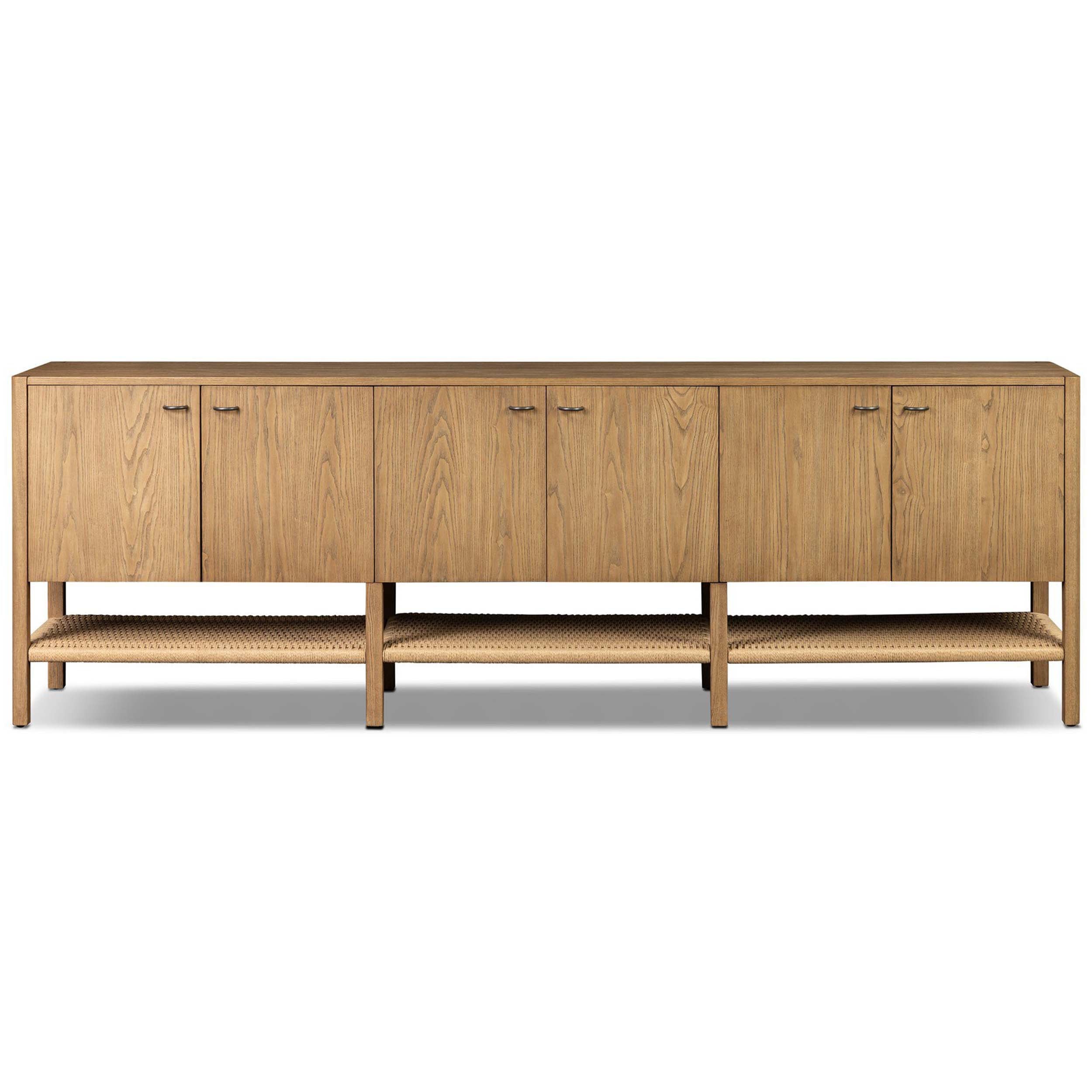 Zuma 6 Door Sideboard, Dune Ash Veneer