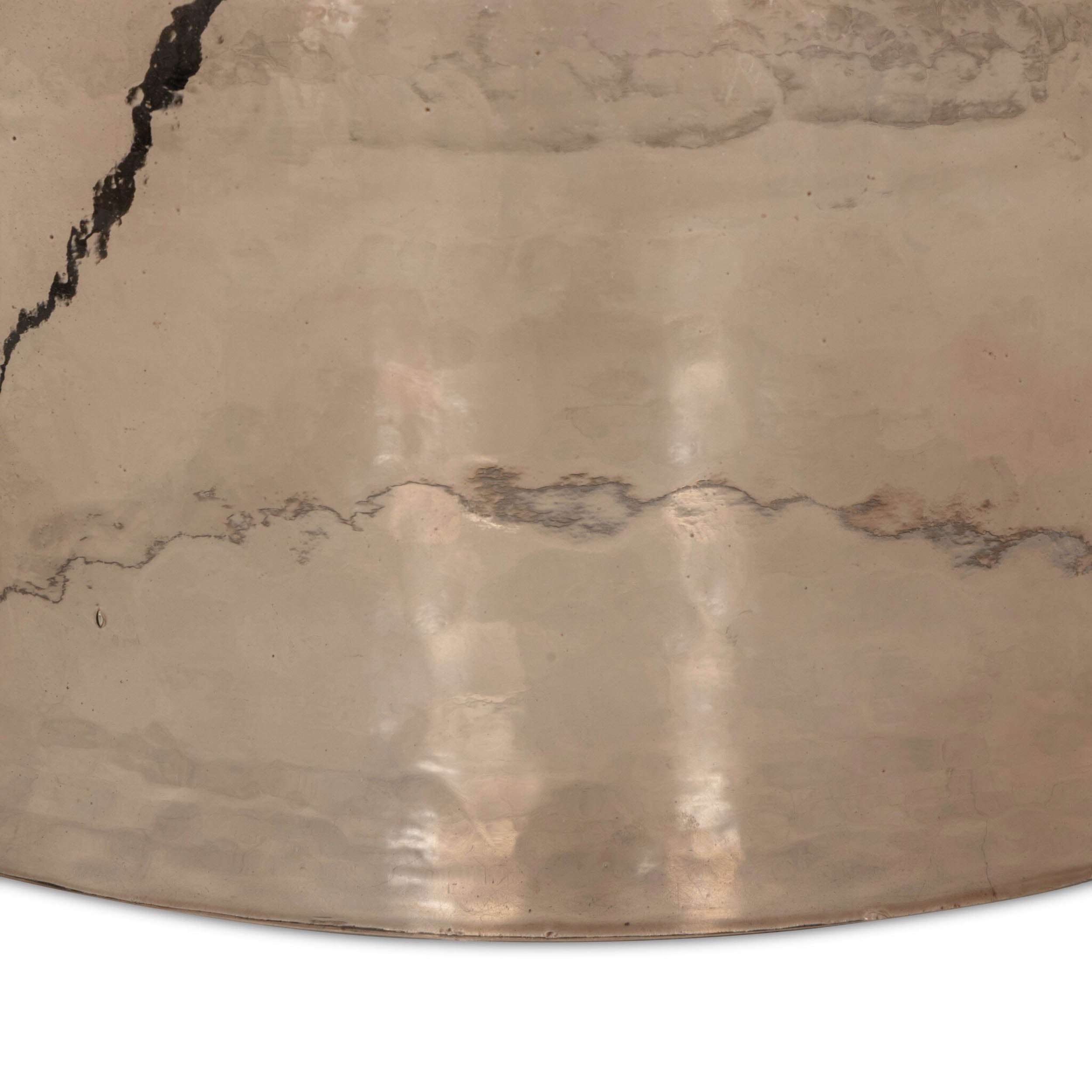 Asa Table Lamp, Smoked Brown Cast Glass
