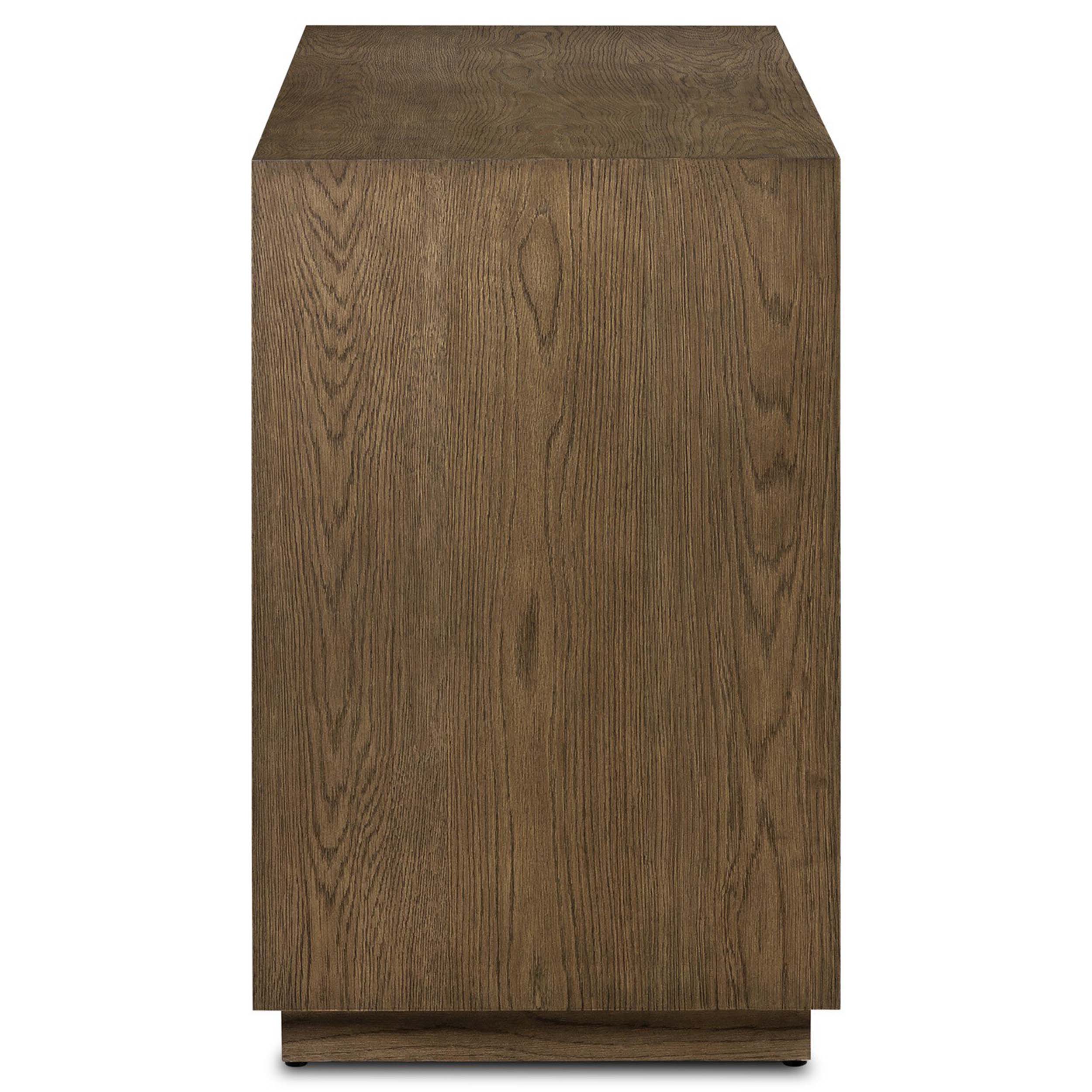 Salta 4 Drawer Dresser, Brown Oak Thin Oyster