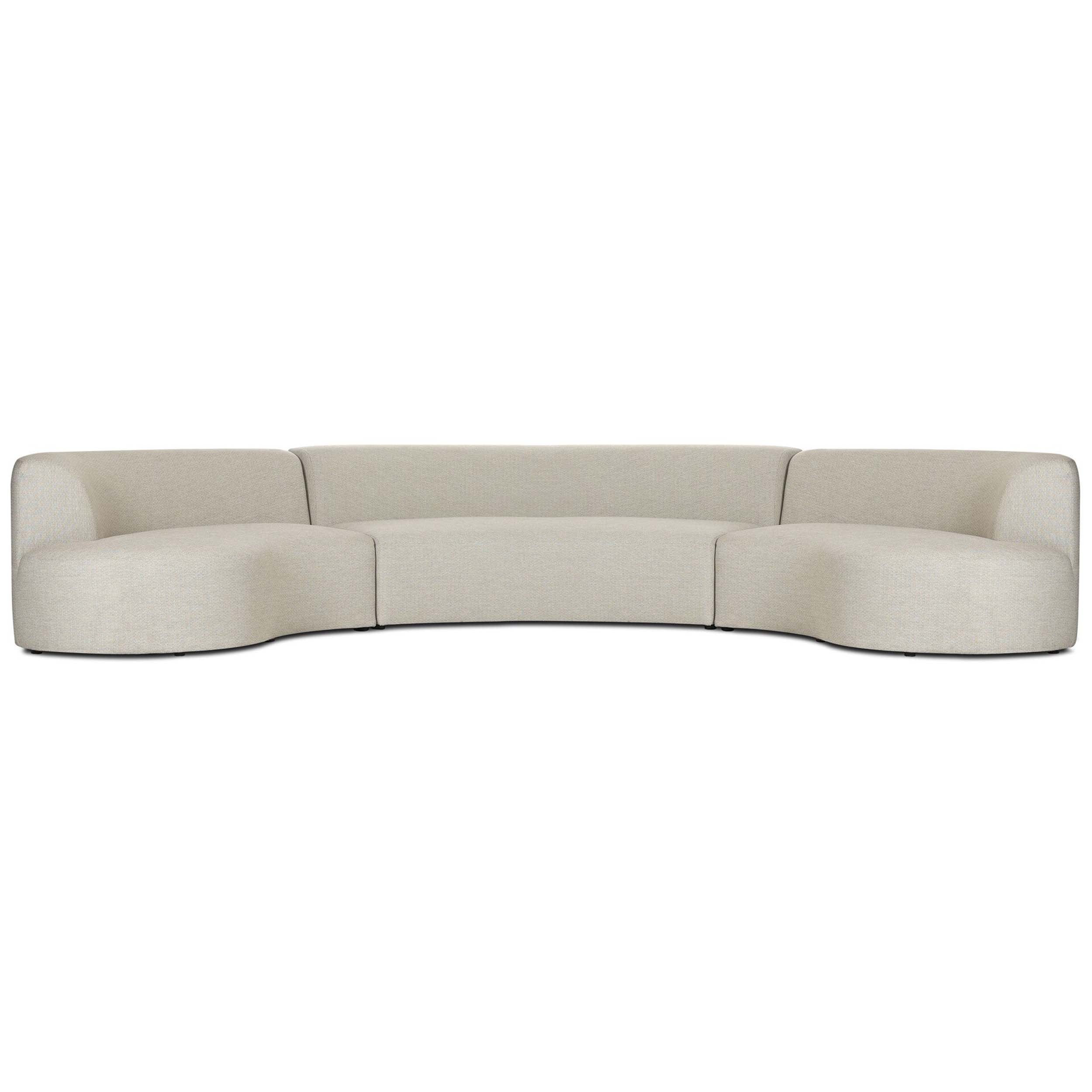 Opal Outdoor 3-Piece Sectional, Faye Sand
