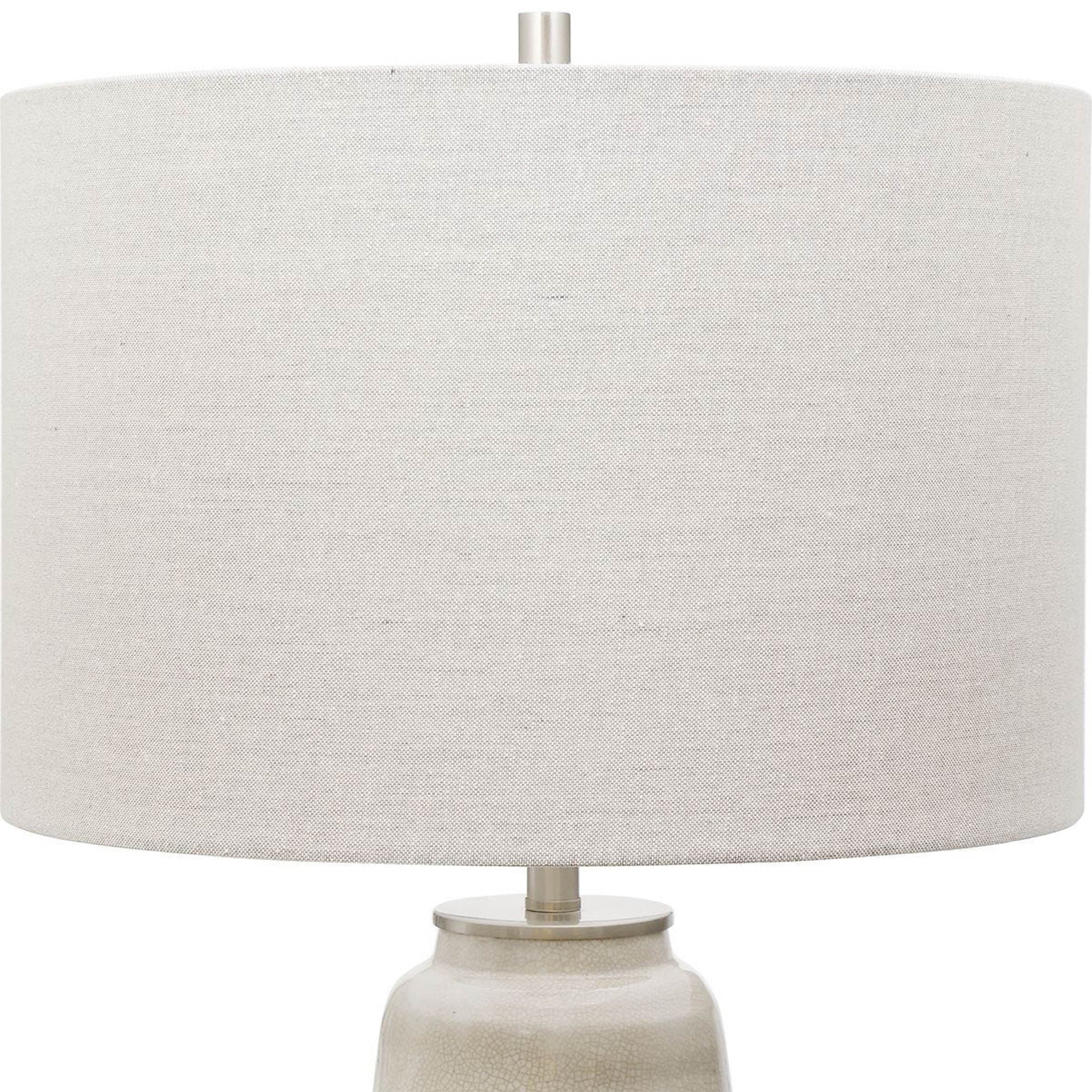 Comanche Table Lamp, Off-White