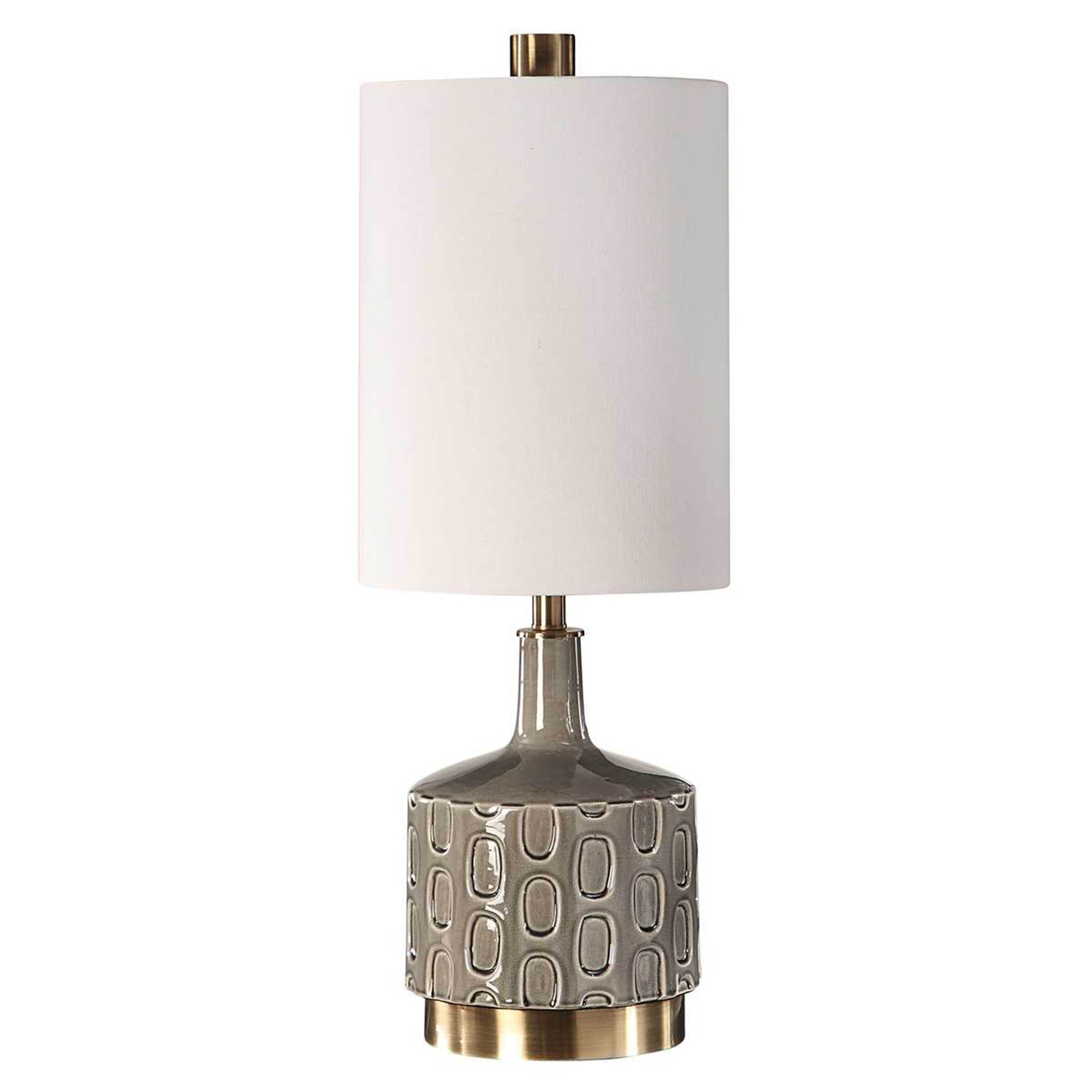 Darrin Table Lamp, Grey