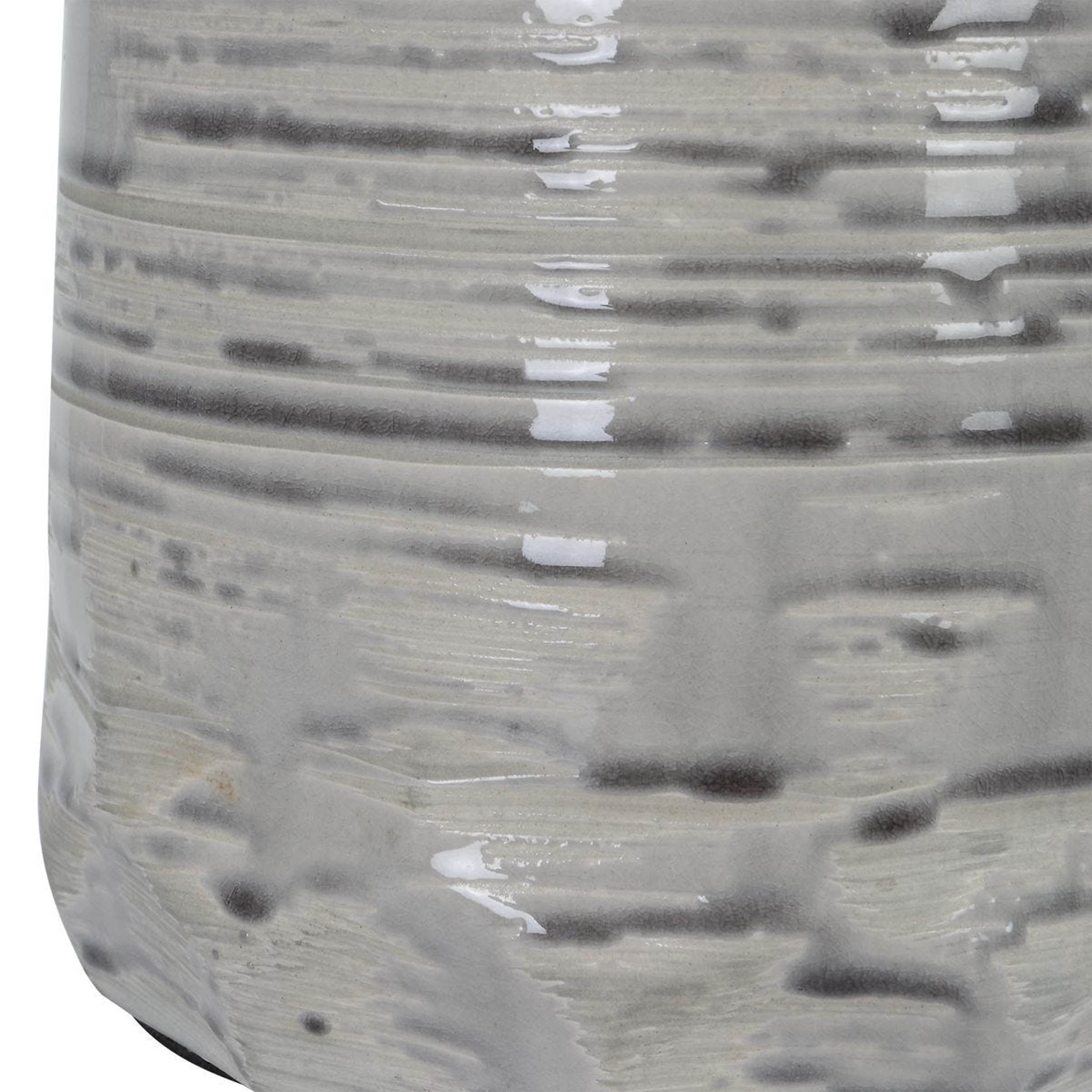 Cyclone Table Lamp, Grey