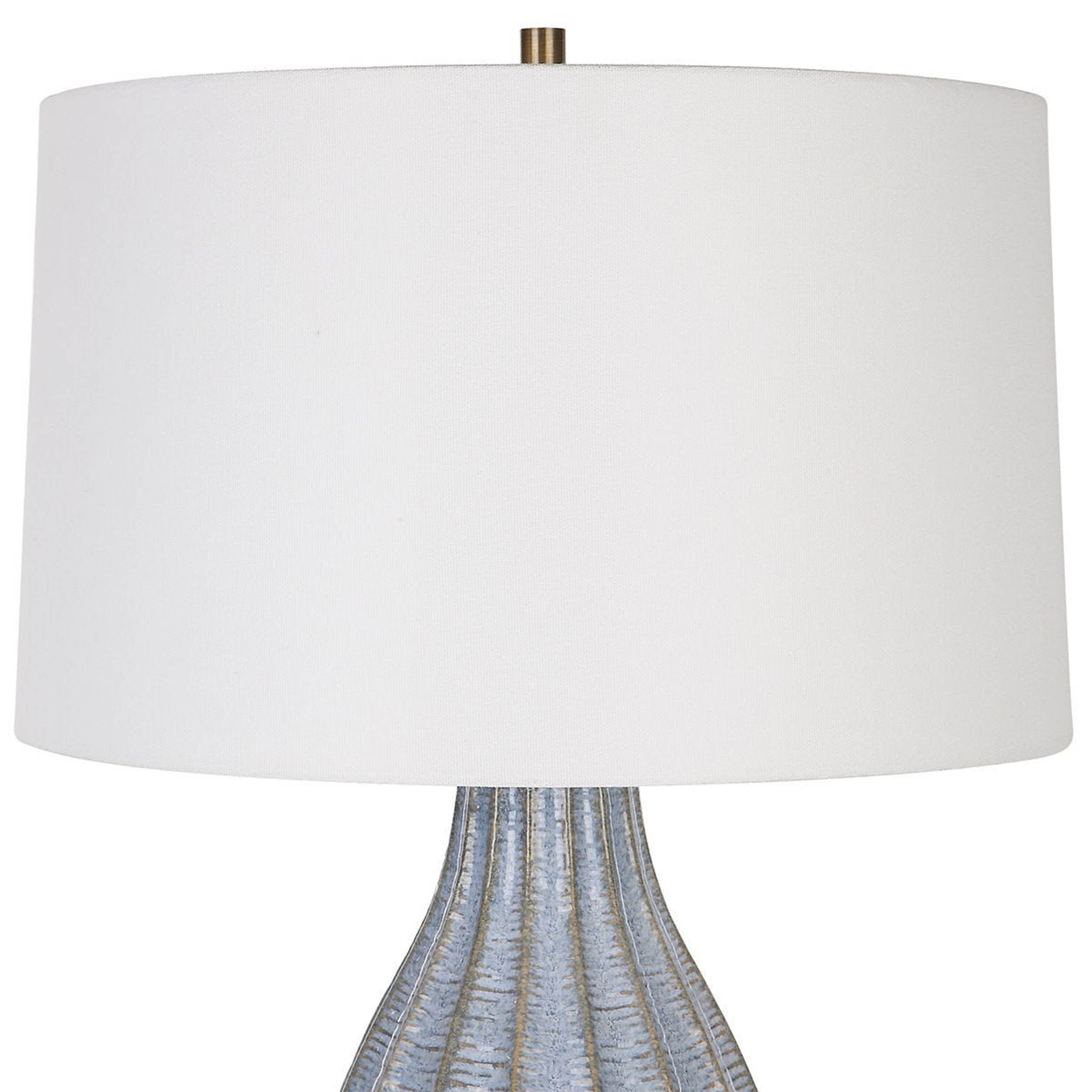 Veston Table Lamp, Blue