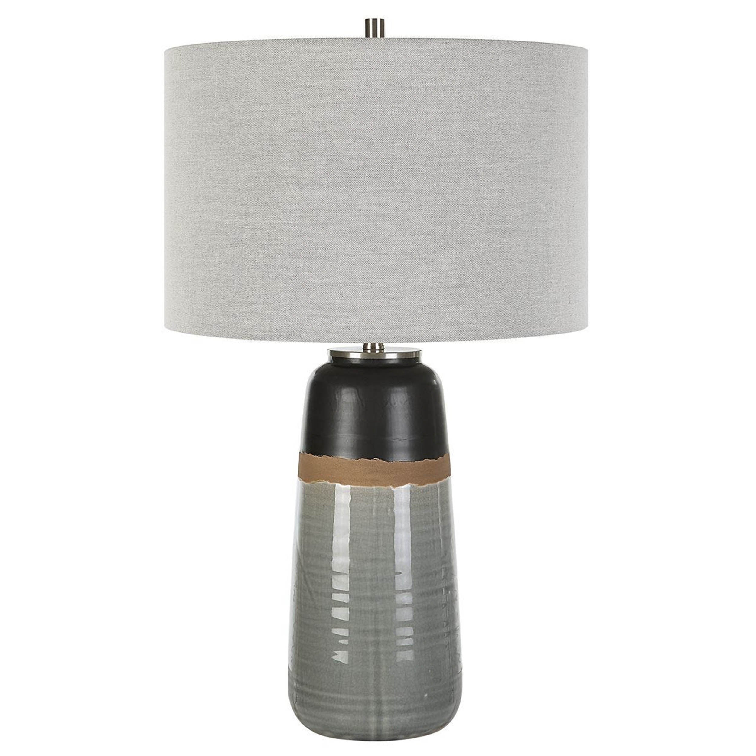 Coen Table Lamp, Warm Gray