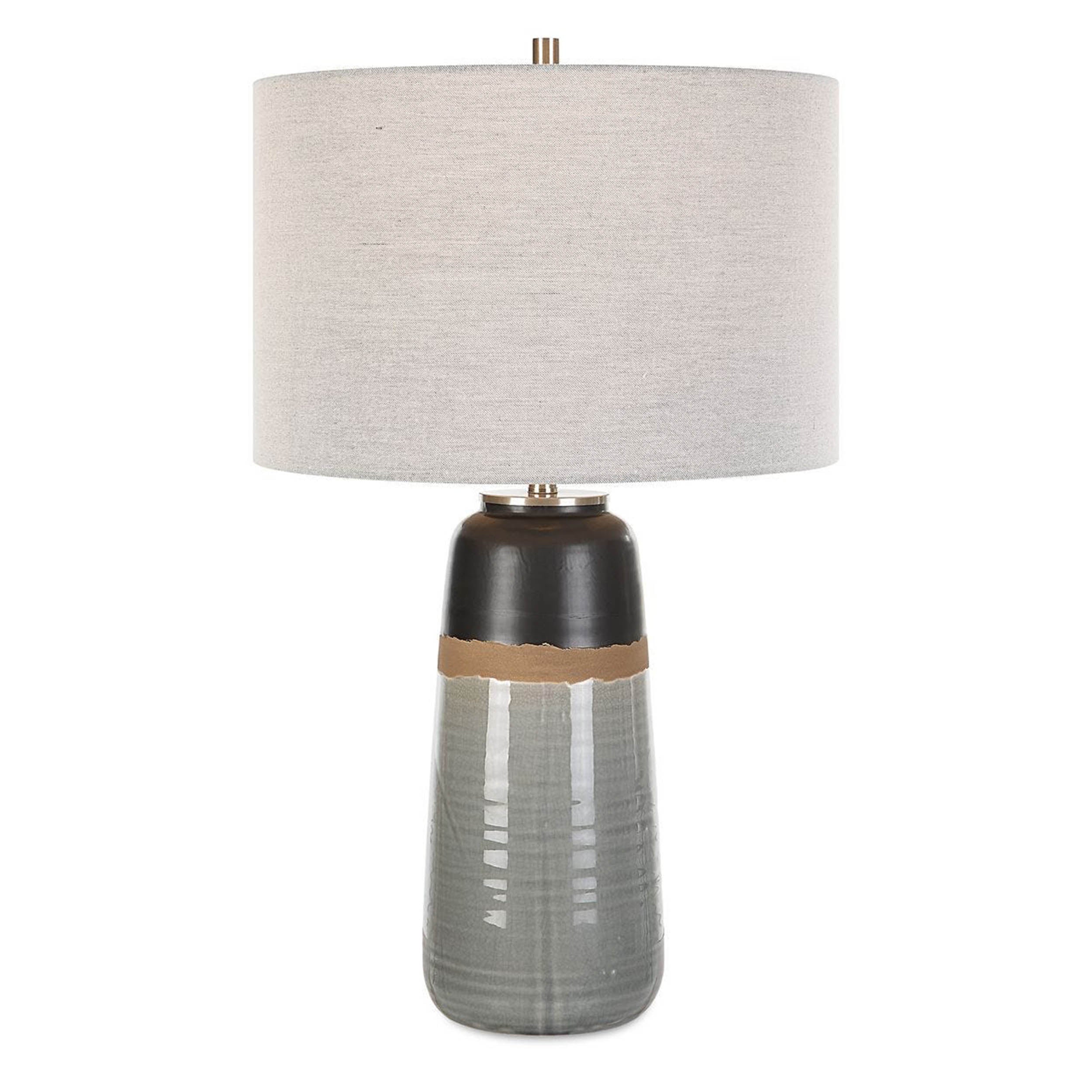 Coen Table Lamp, Warm Gray