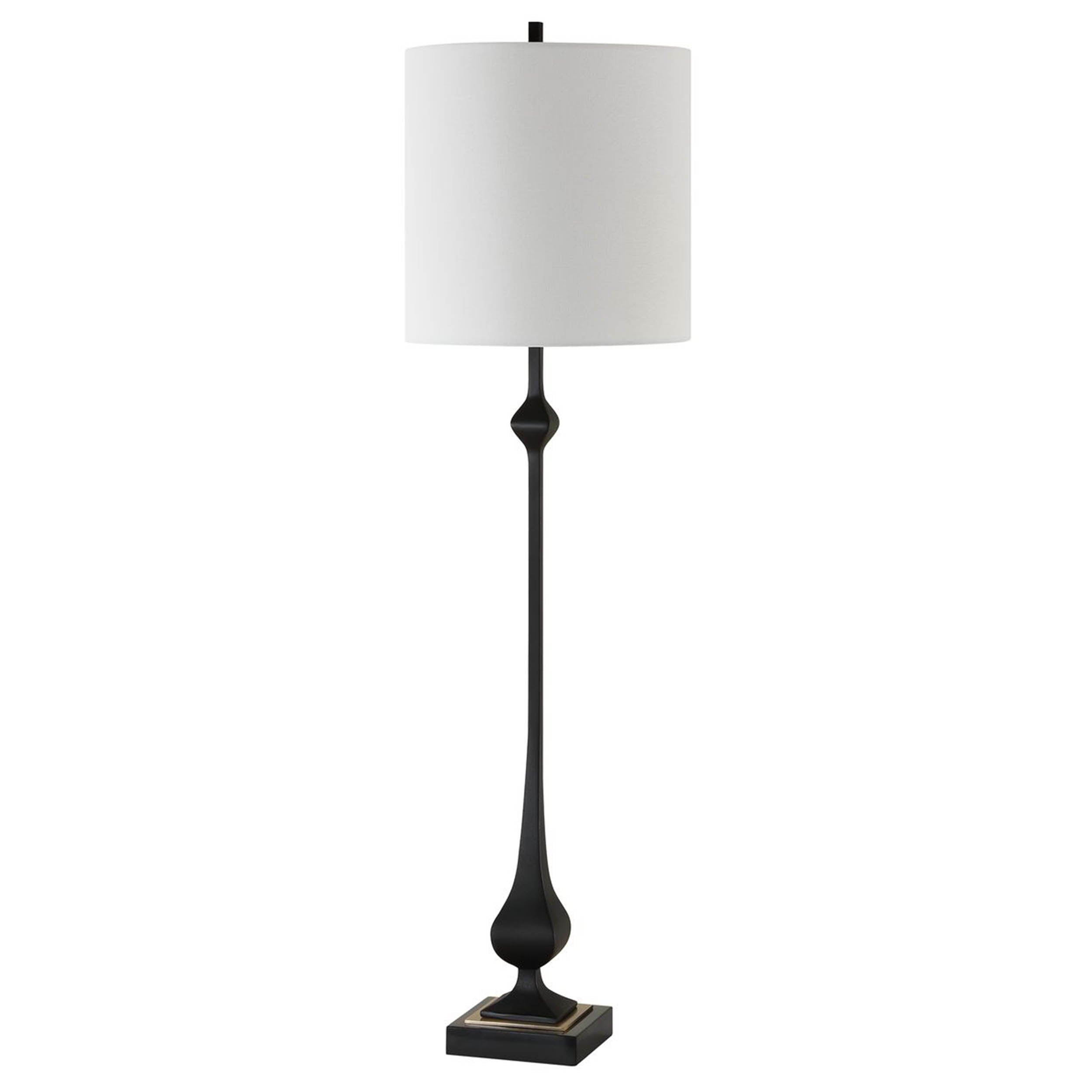Hightower Buffet Lamp, Satin Black