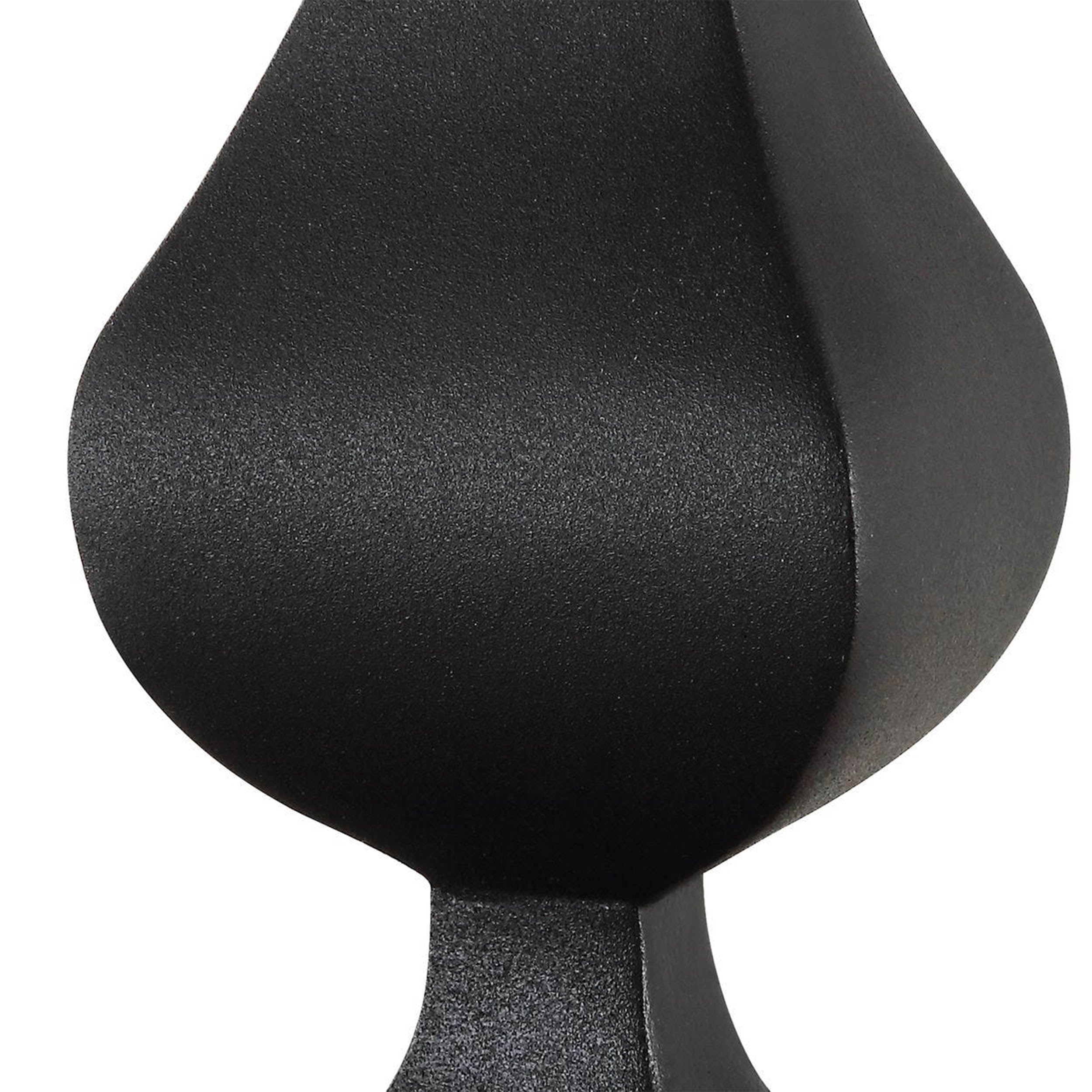 Hightower Buffet Lamp, Satin Black
