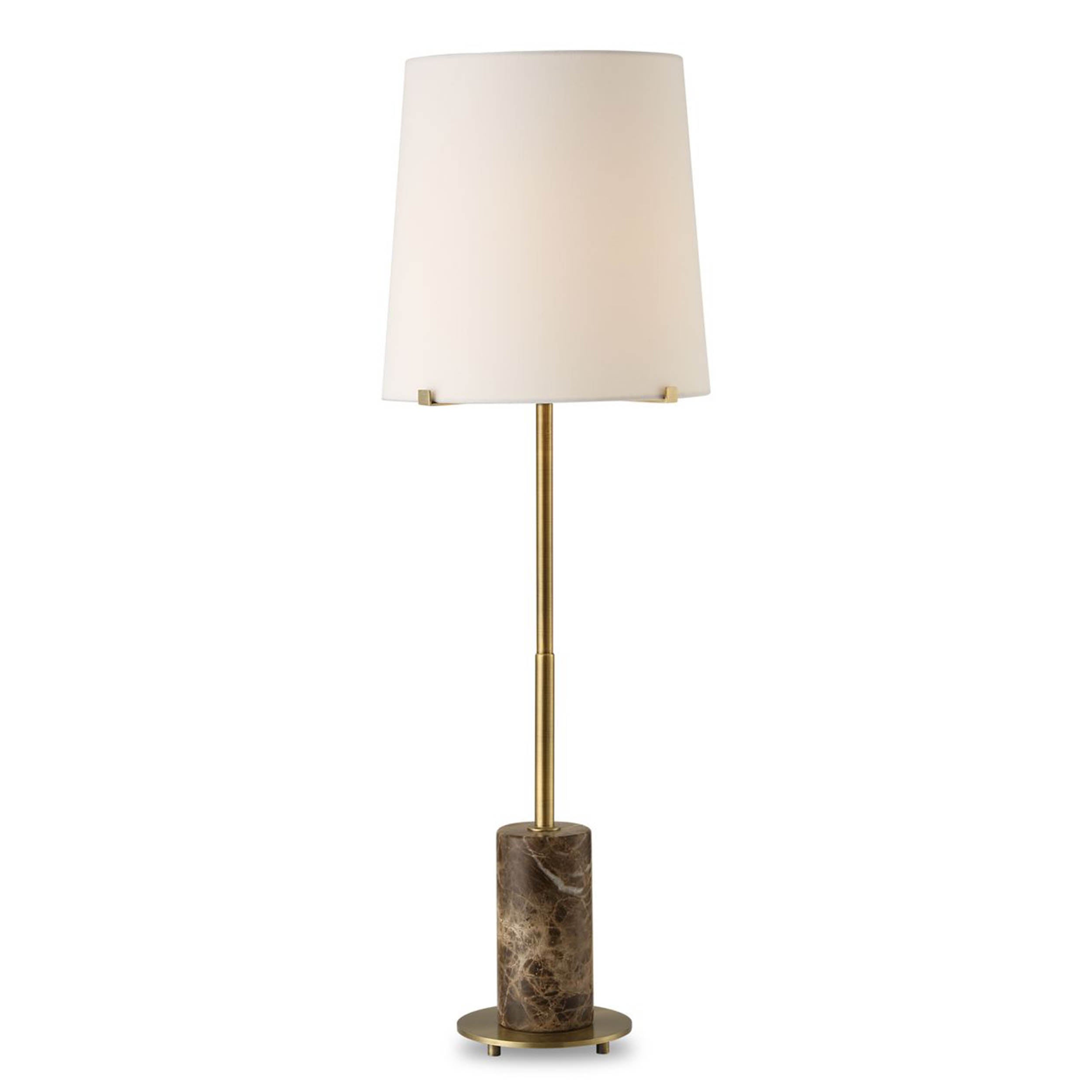 Sepia Buffet Lamp, Brown