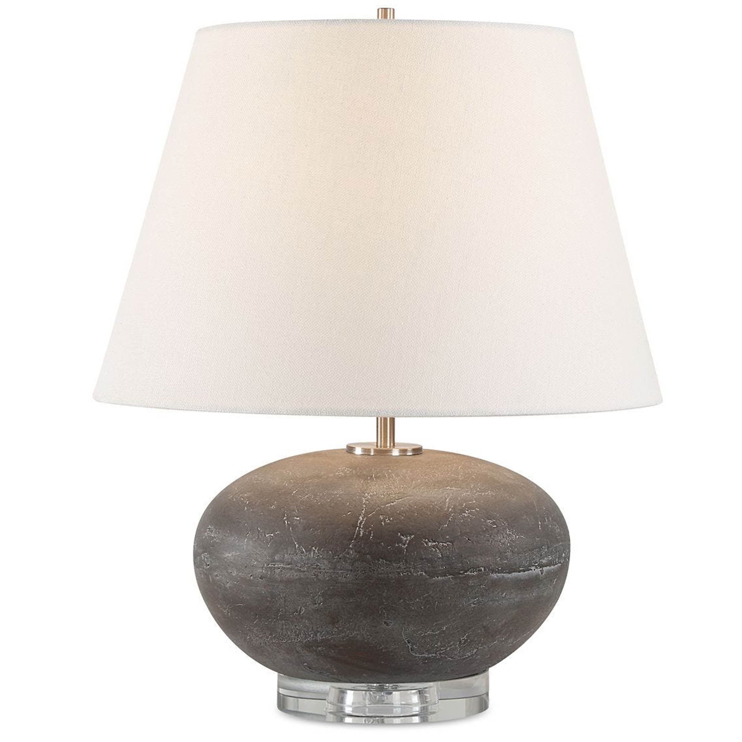 Beckley Table Lamp, Charcoal