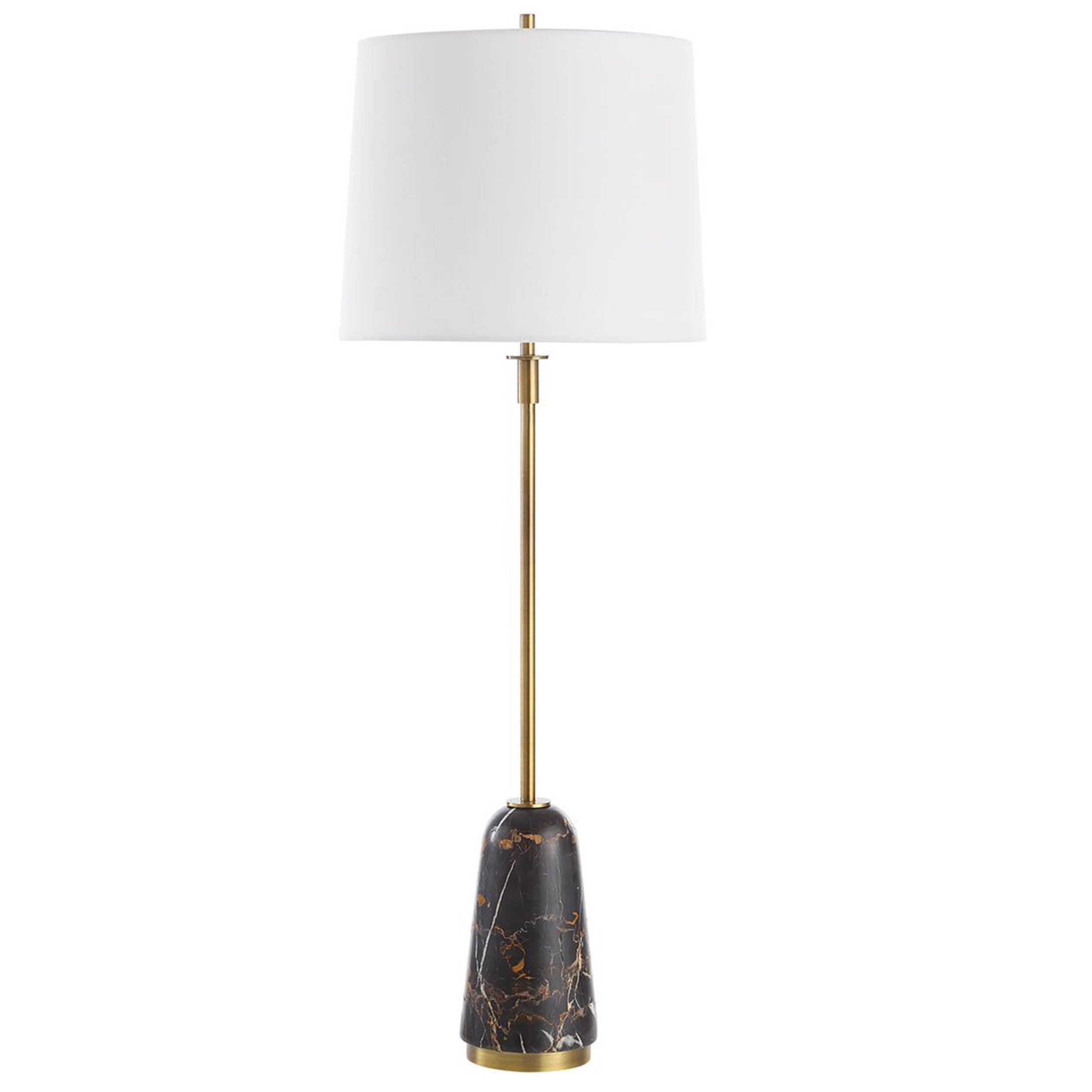 Jenson Buffet Lamp, Black Marble