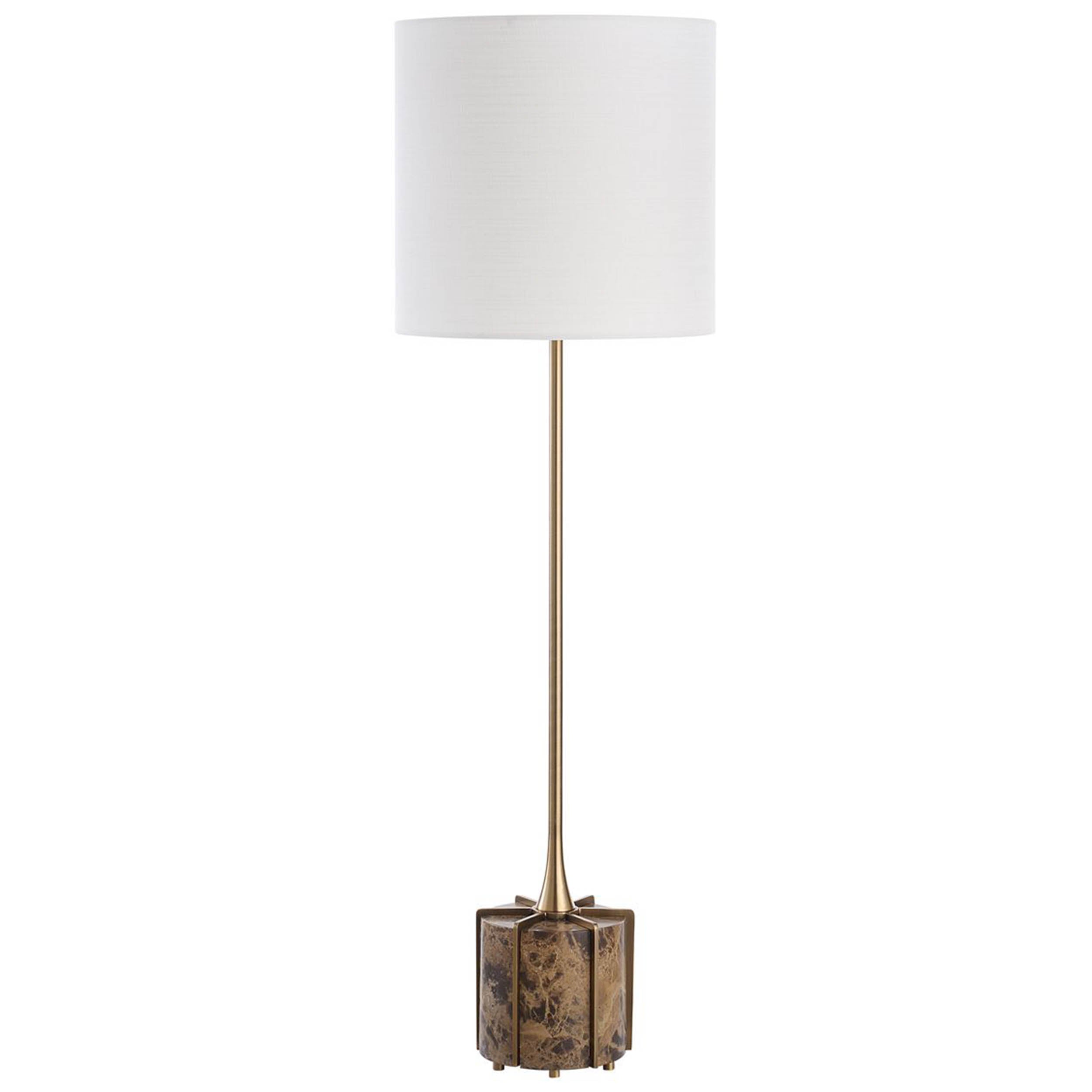 Britwell Buffet Lamp, Dark Brown