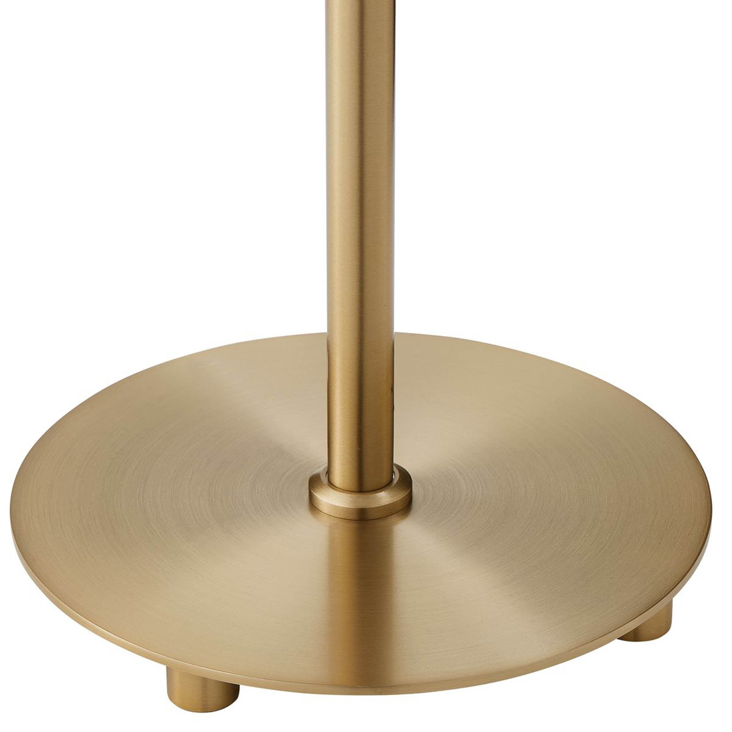 Lilabet Table Lamp, White, Brass