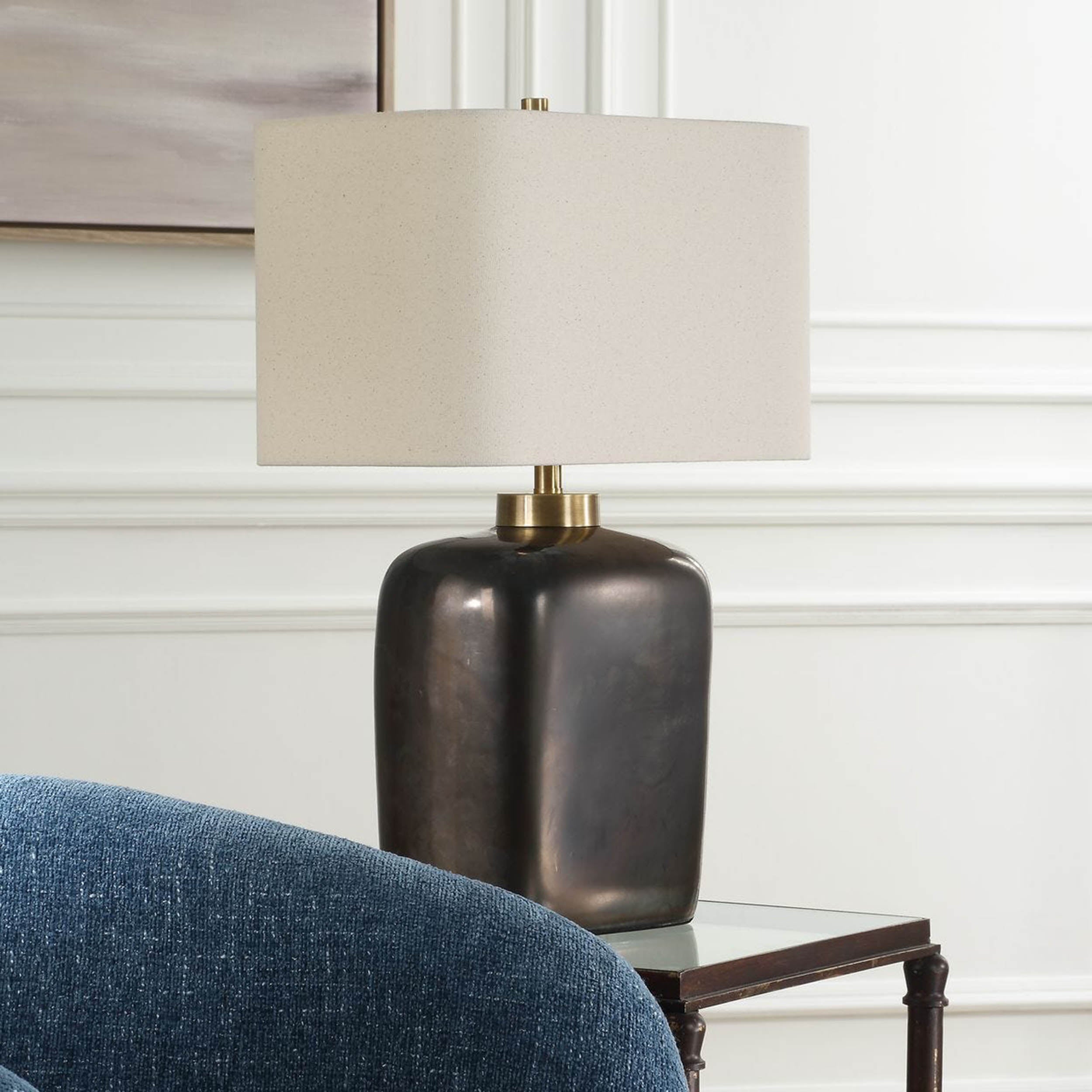 Quentin Table Lamp, Dark Bronze