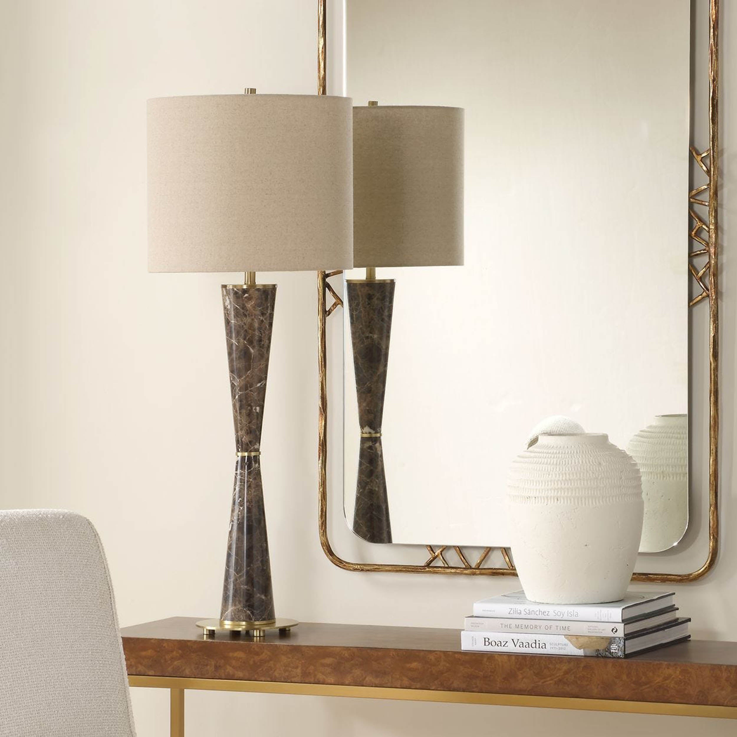 Jameson Table Lamp, Brown