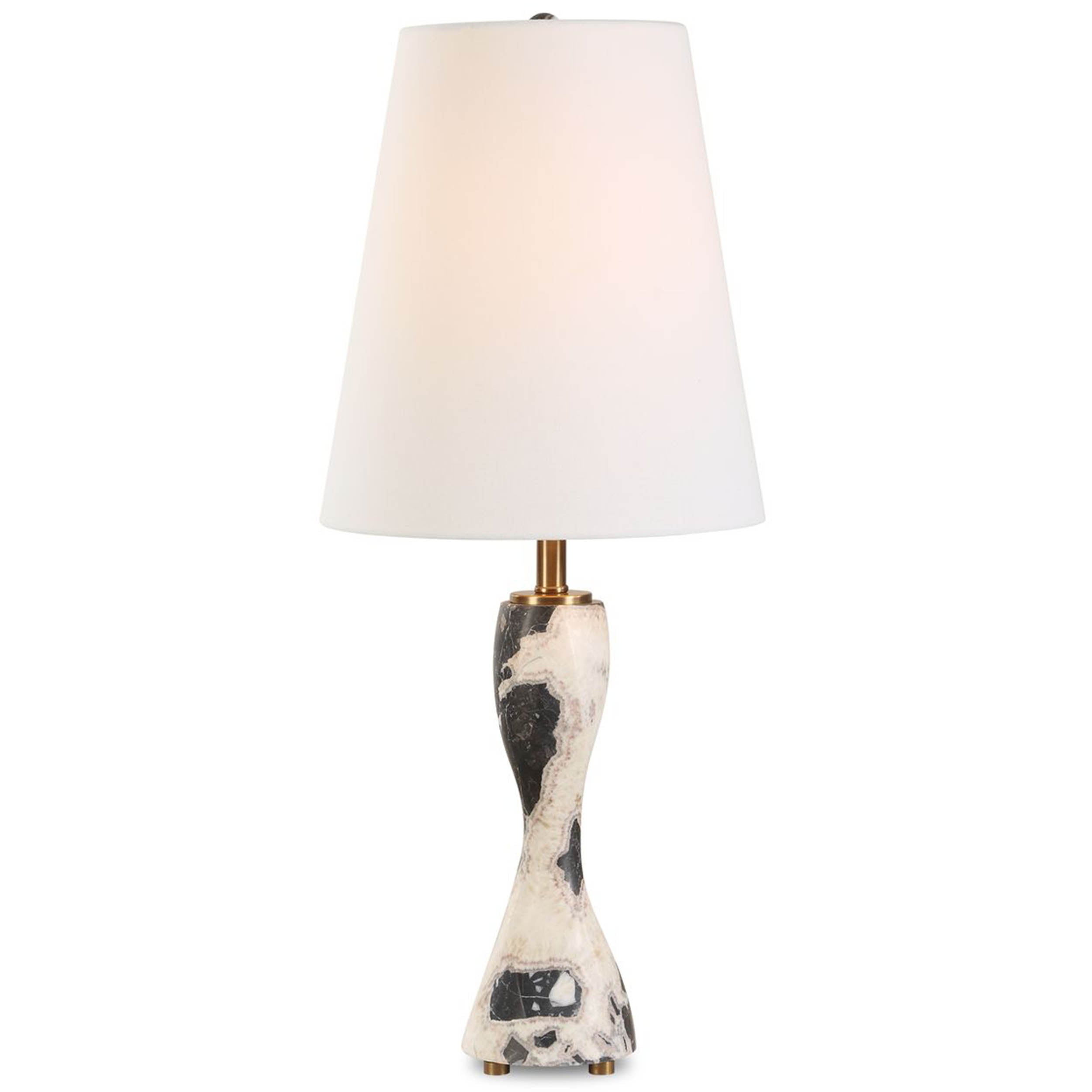 Marcela Buffet Lamp, Black/White
