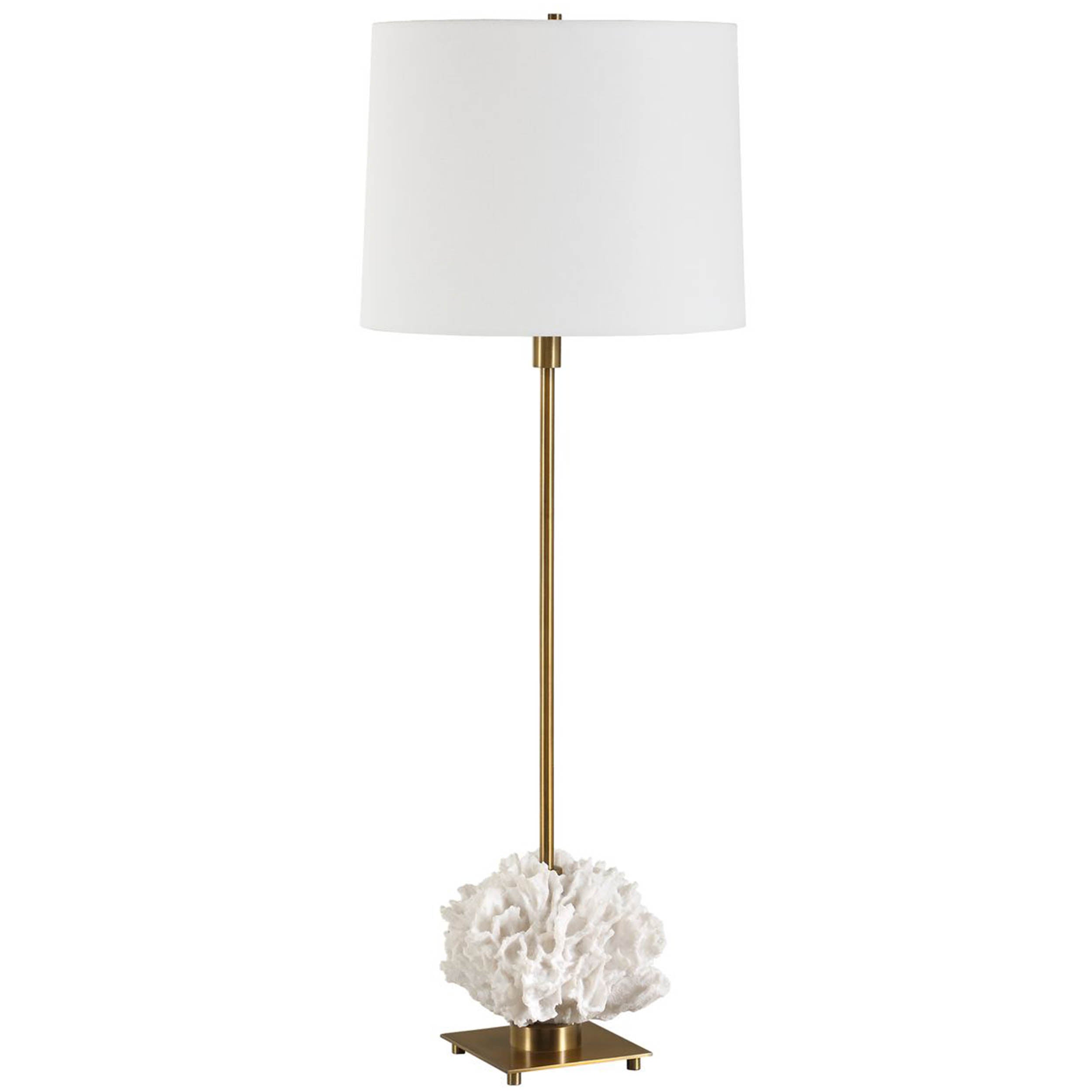 Caronia Buffet Lamp, Ivory