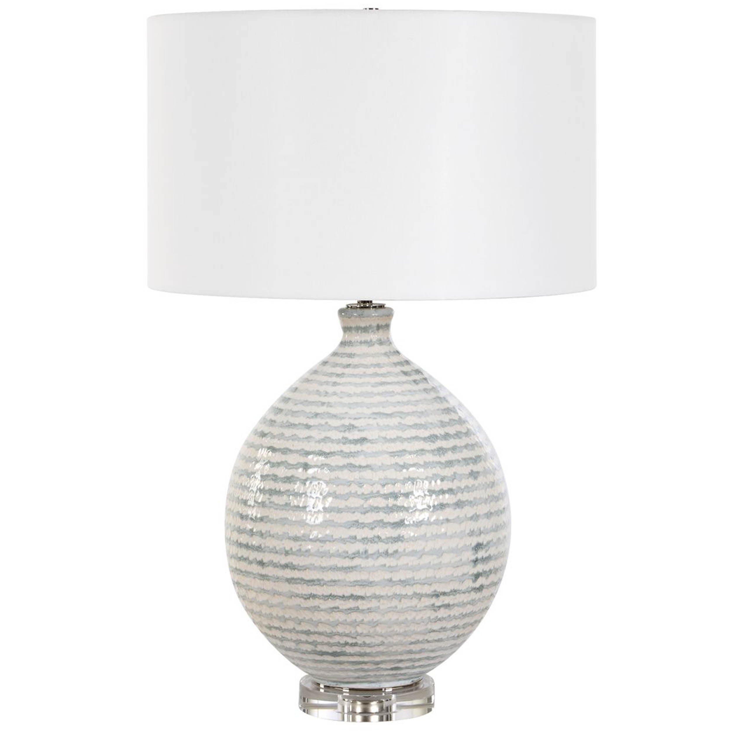 Clary Table Lamp, White