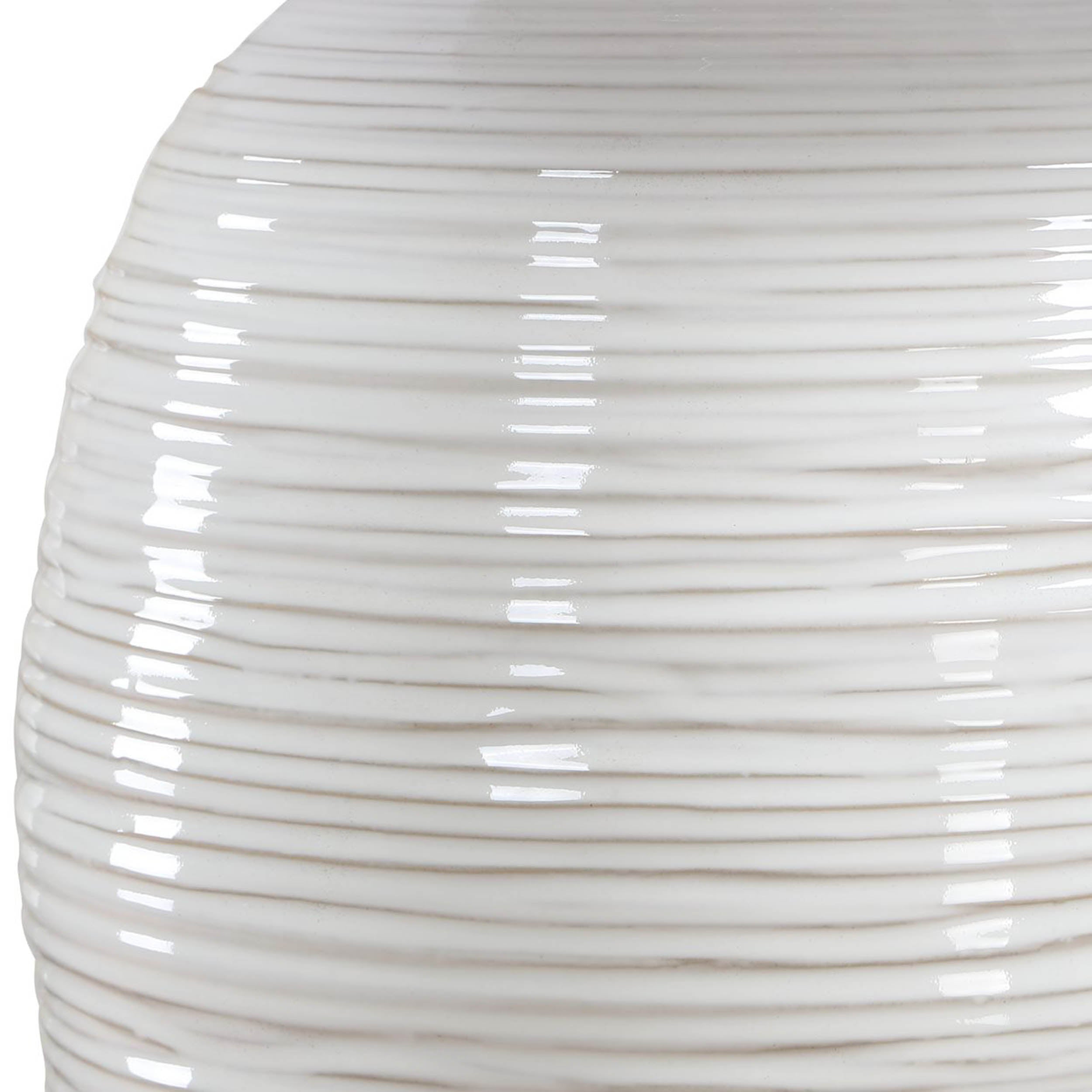 Alkman Table Lamp, White