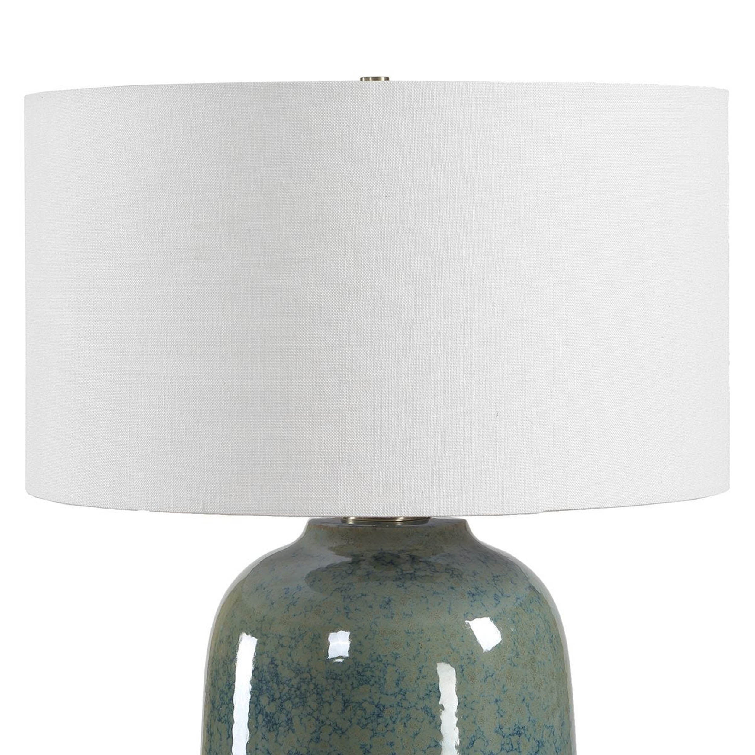 Caliendo Table Lamp, Blue