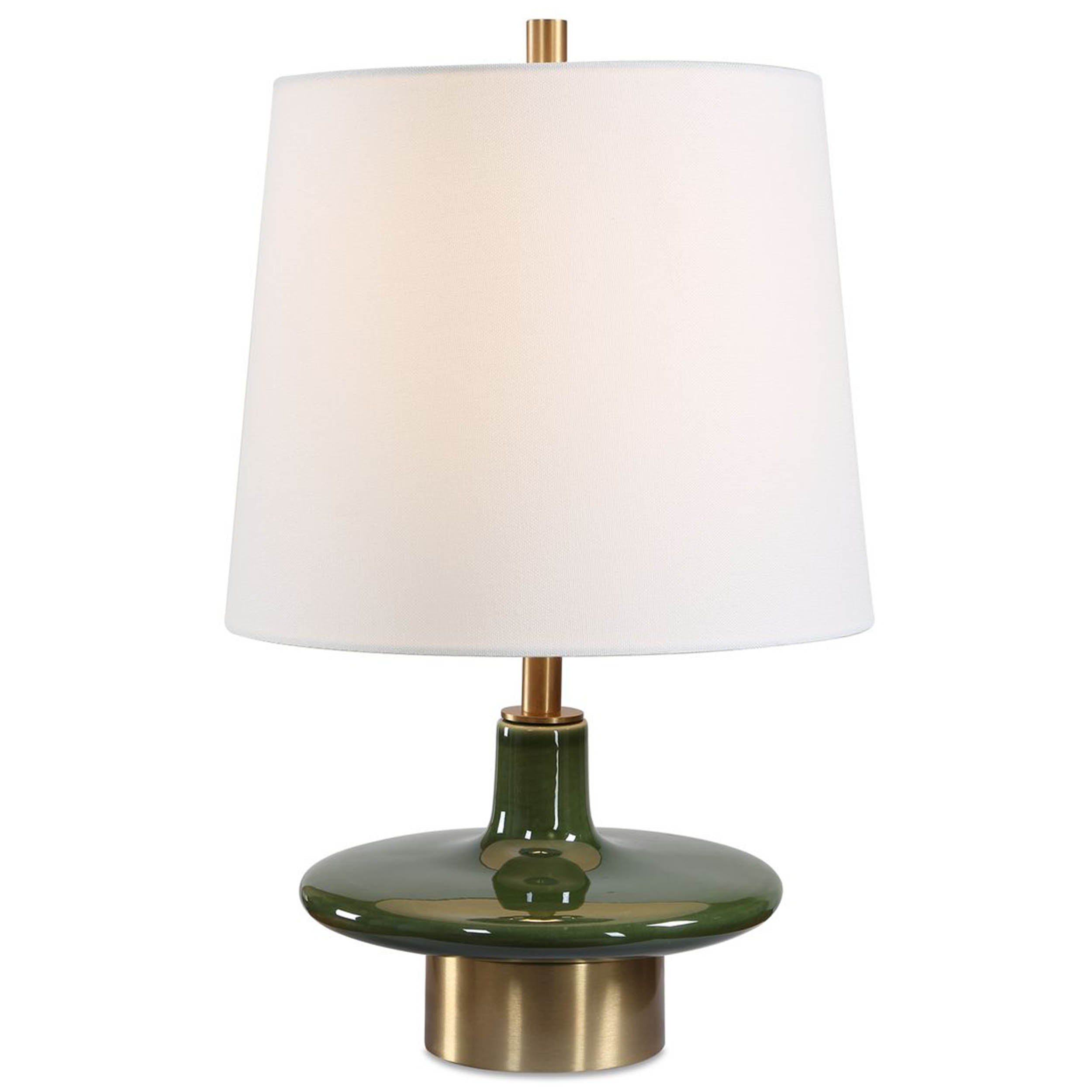 Sieler Table Lamp, Moss Green