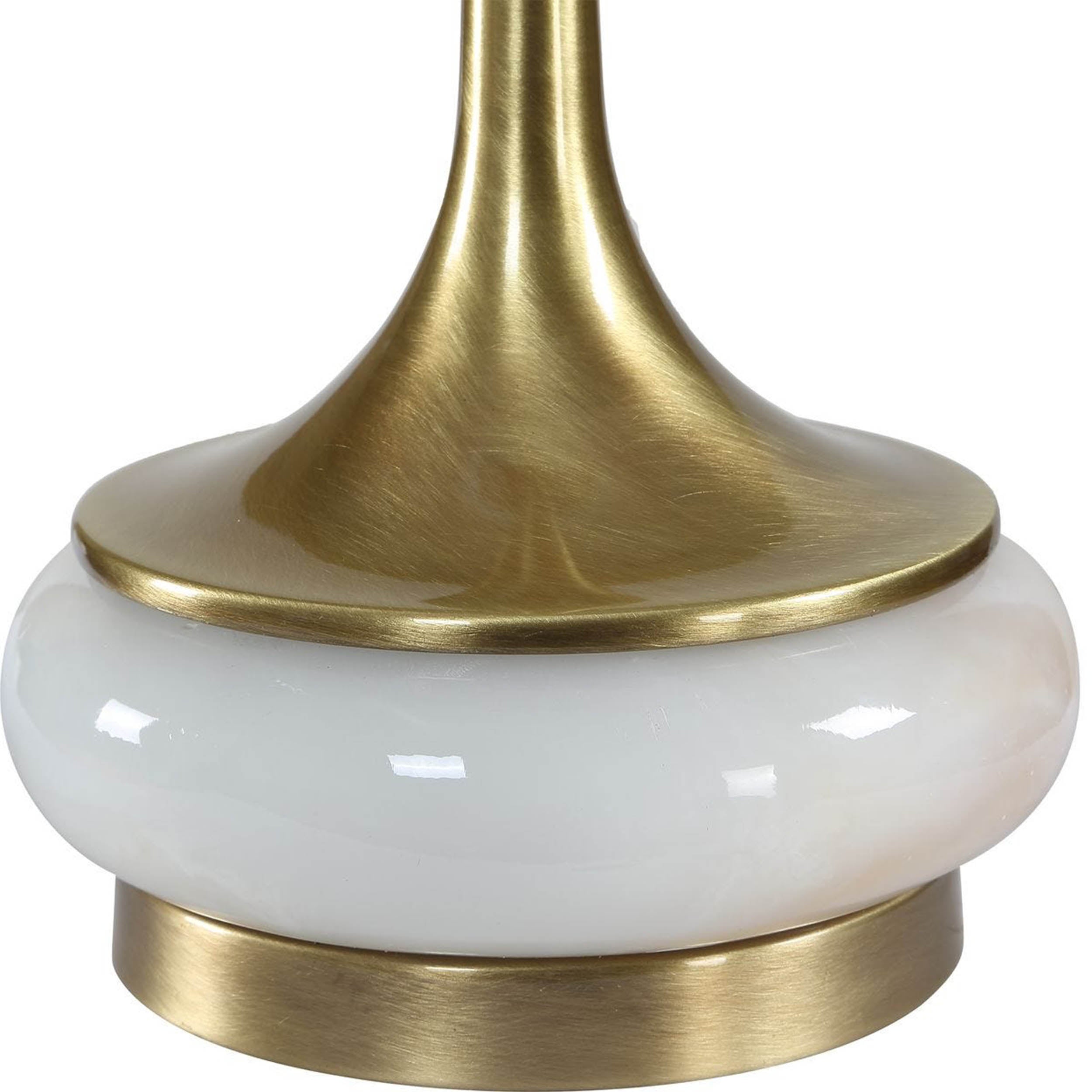 Molena Table Lamp, Antique Brass