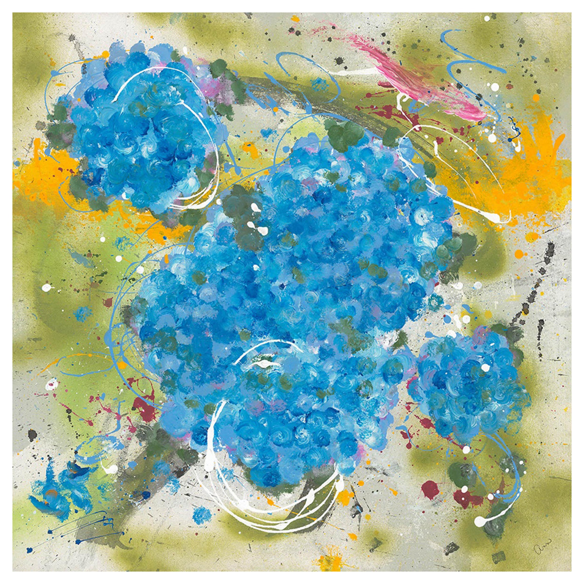 Blue Hydrangeas