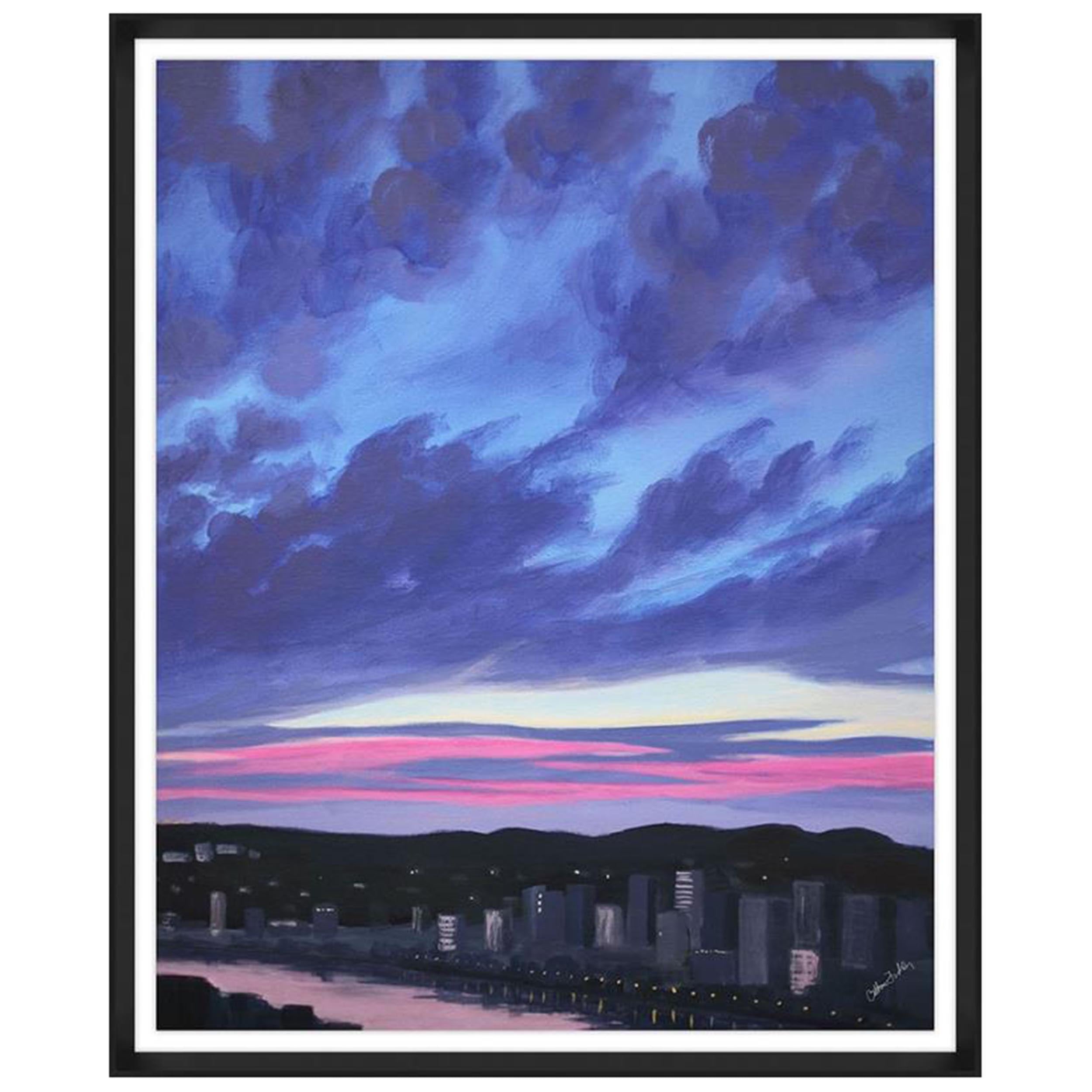 Sunrise over Portland III