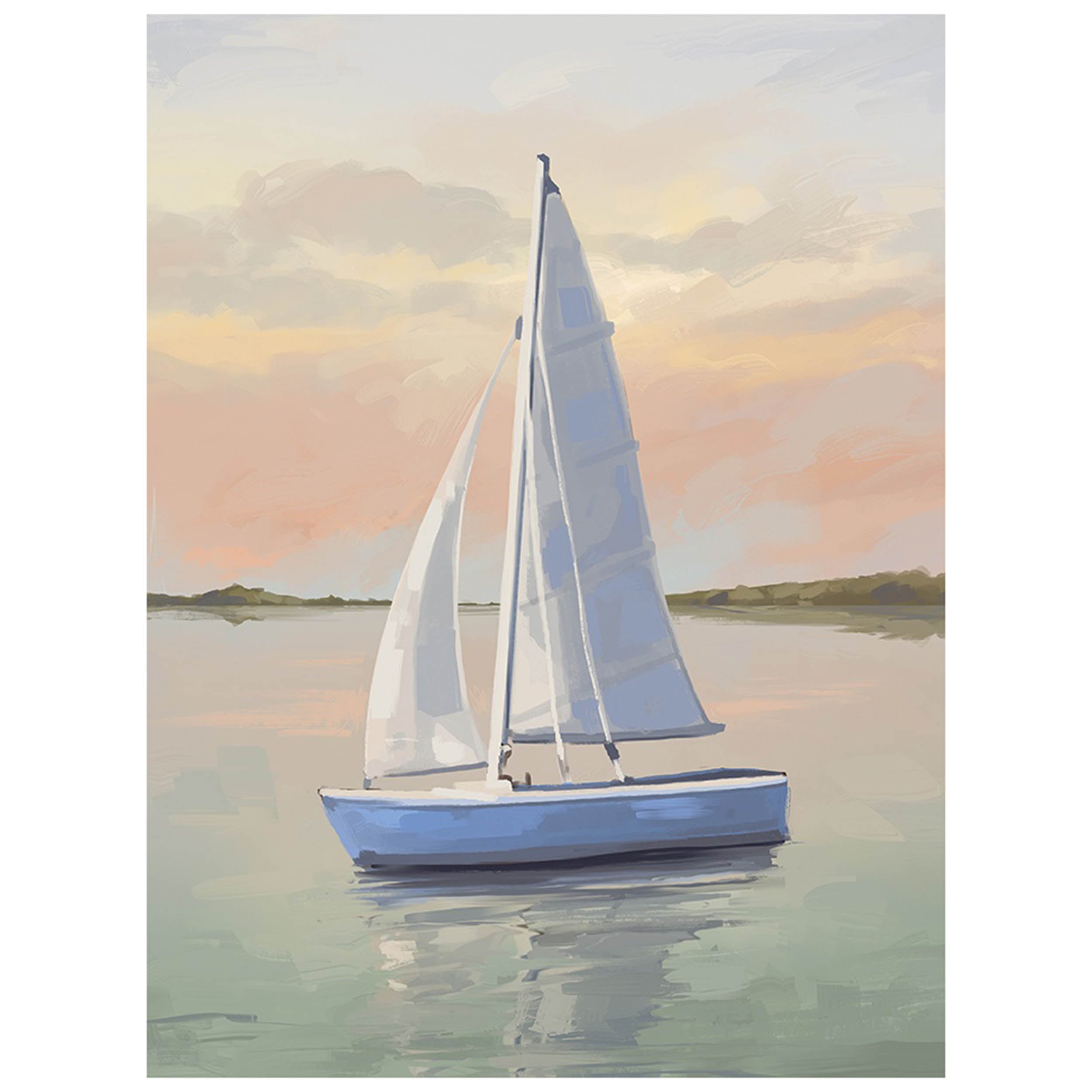 Hazy Sunsets-Sail