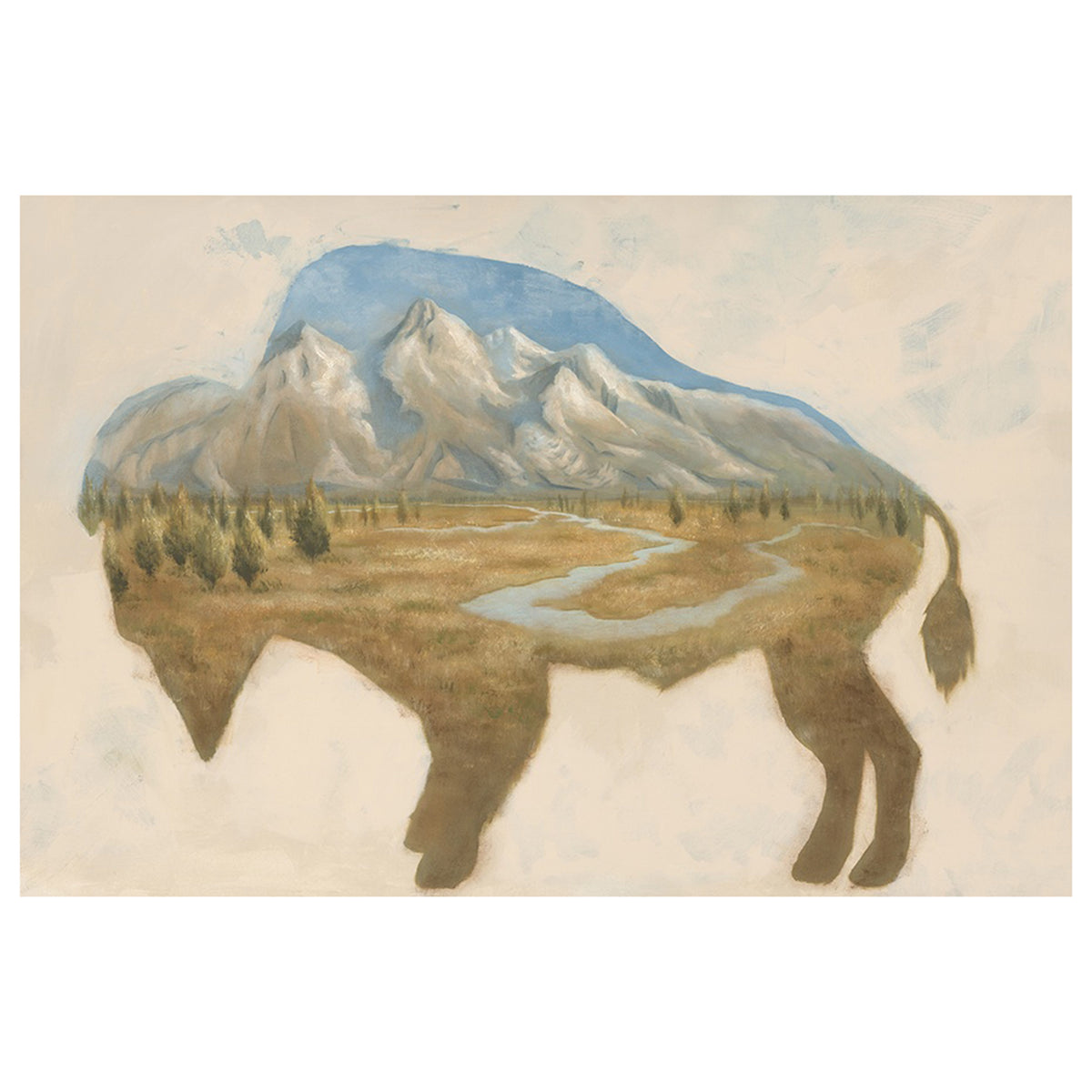 Buffalo in Nature