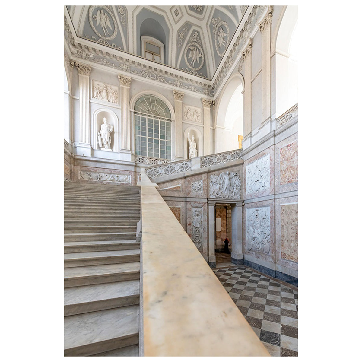 Royal Palace Staircase, Naples 1