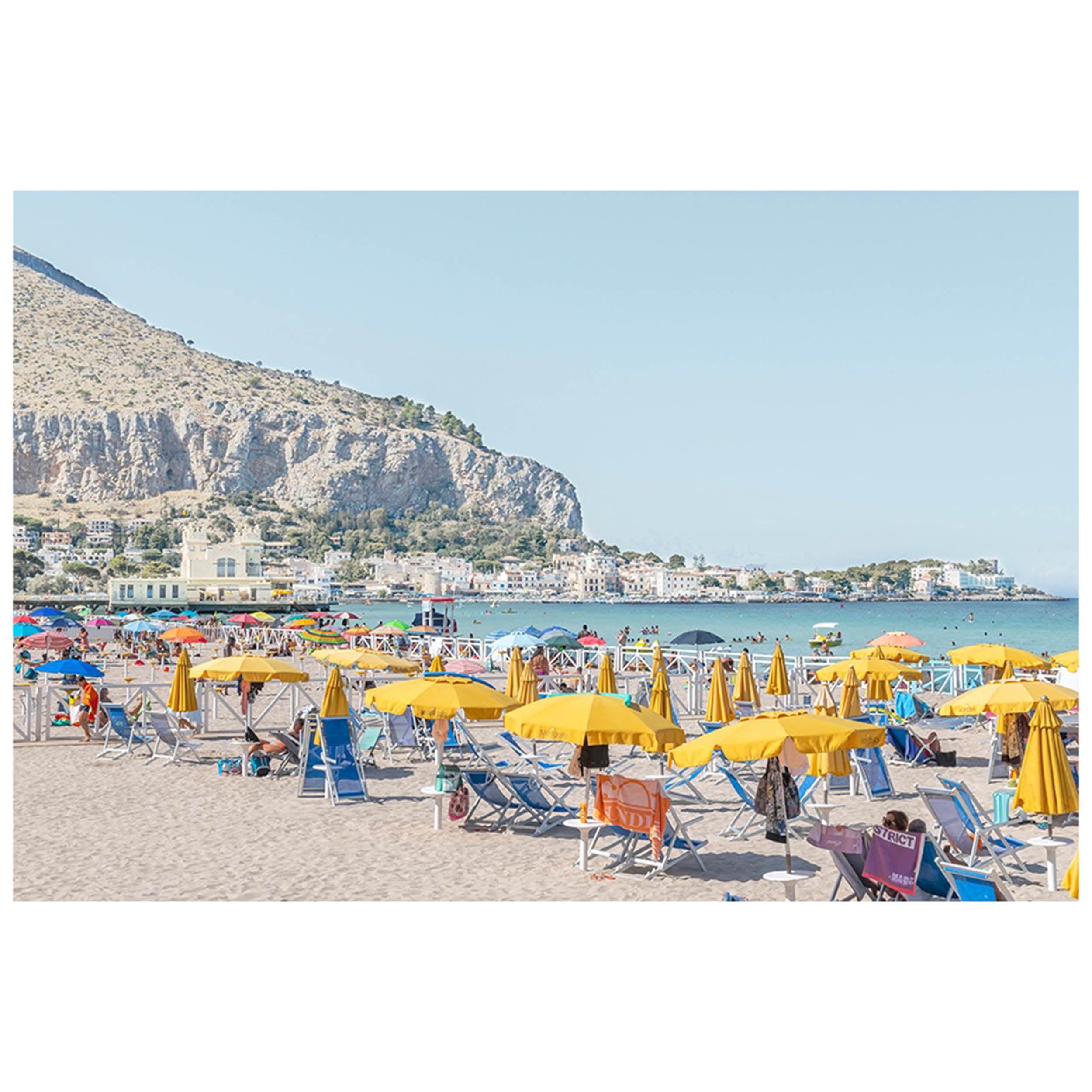 Mondello Beach, Sicily Italy