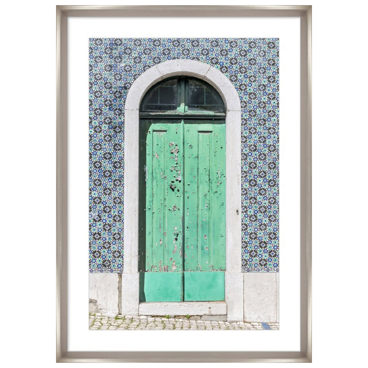 Alfama Portugal Green Door