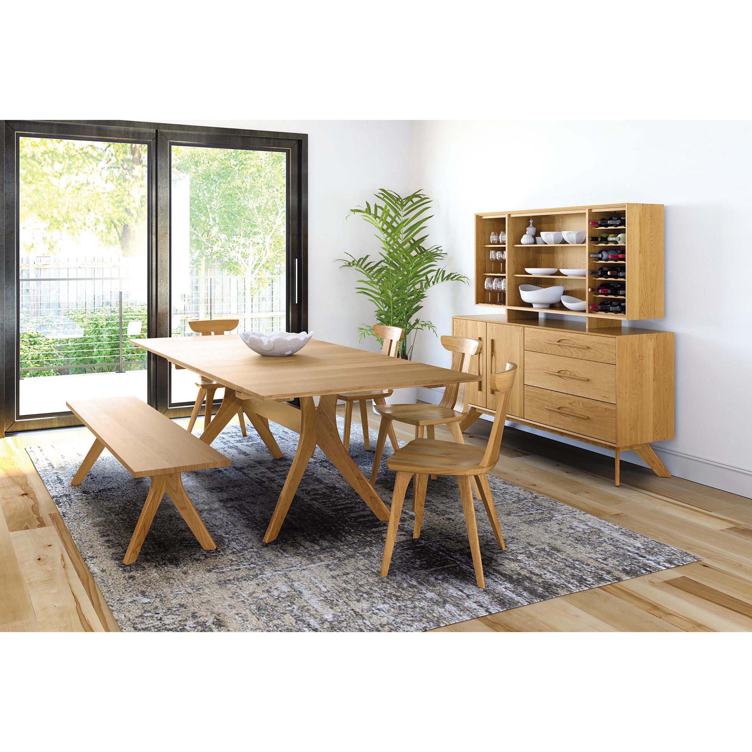 Audrey Extension Table, Natural Cherry