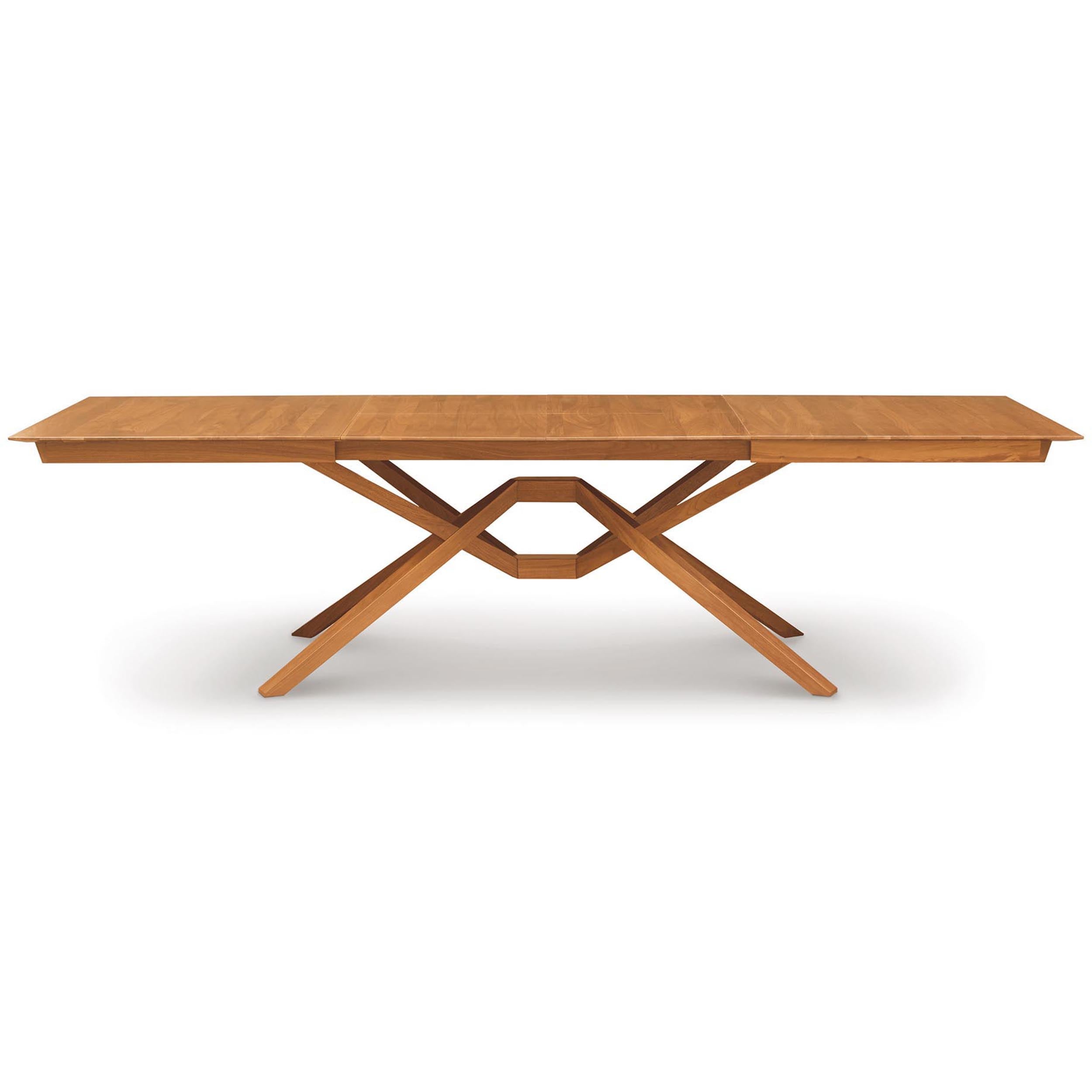 Exeter Double Leaf Extension Table, Natural Cherry