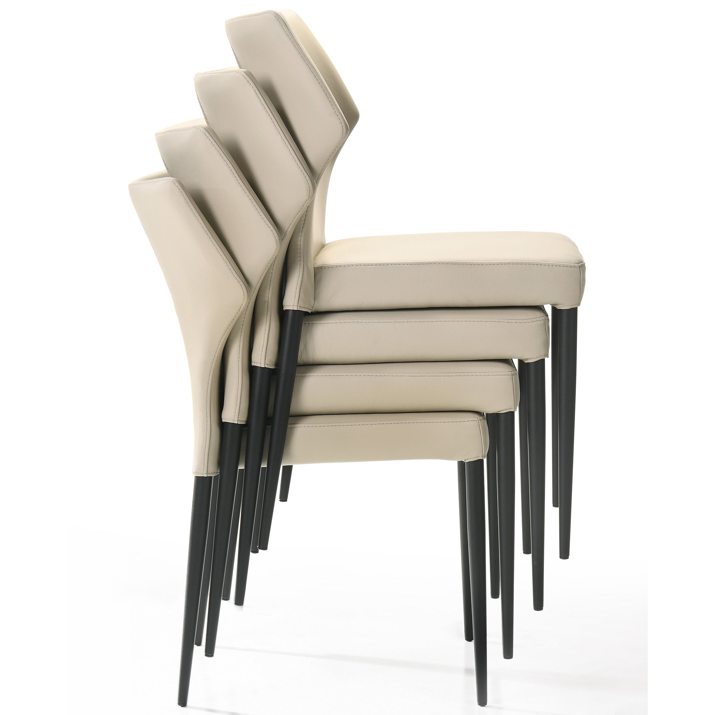 Luke 6911KM Dining Chair, Light Mocha, Set of 2