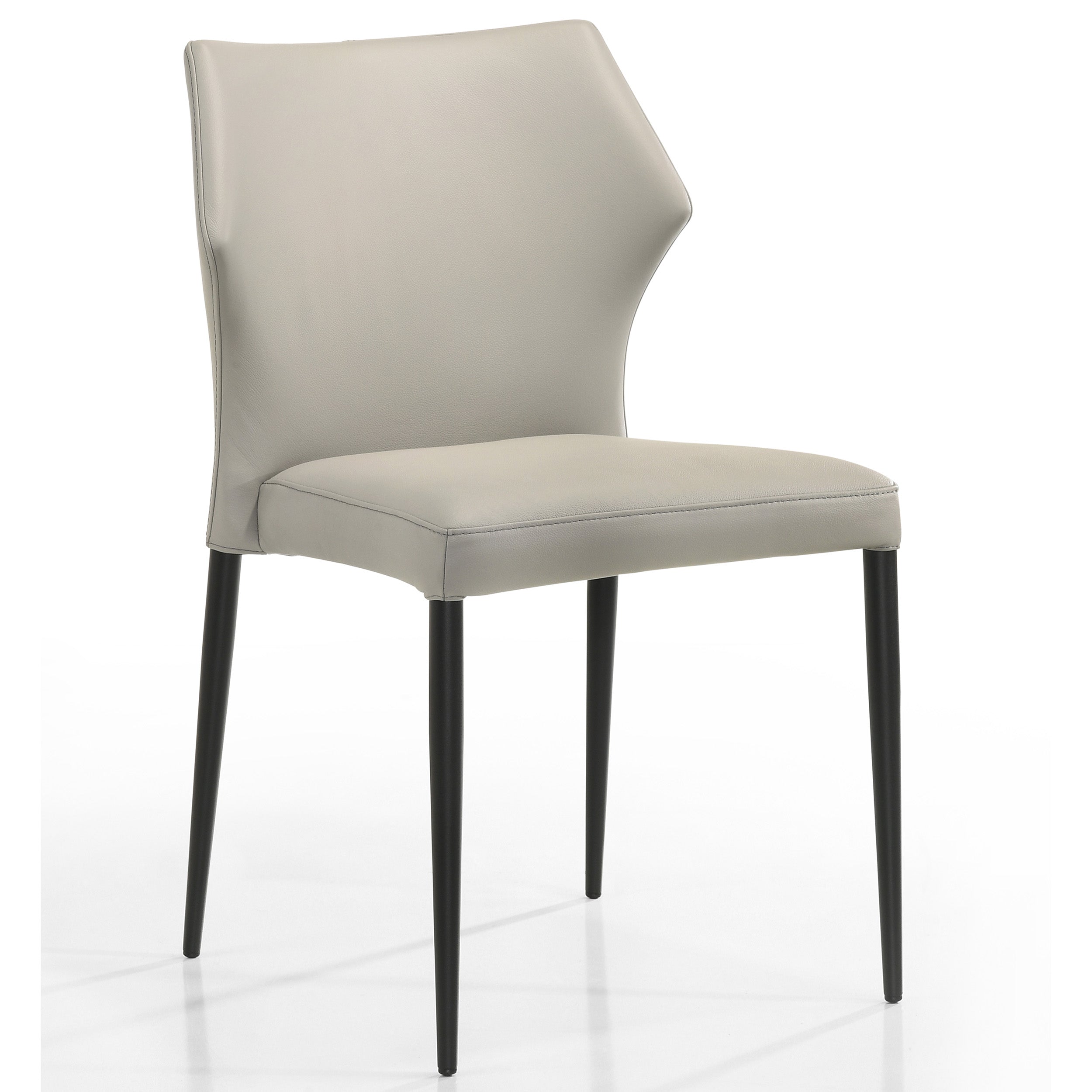 Luke 6911KM Dining Chair, Pewter, Set of 2
