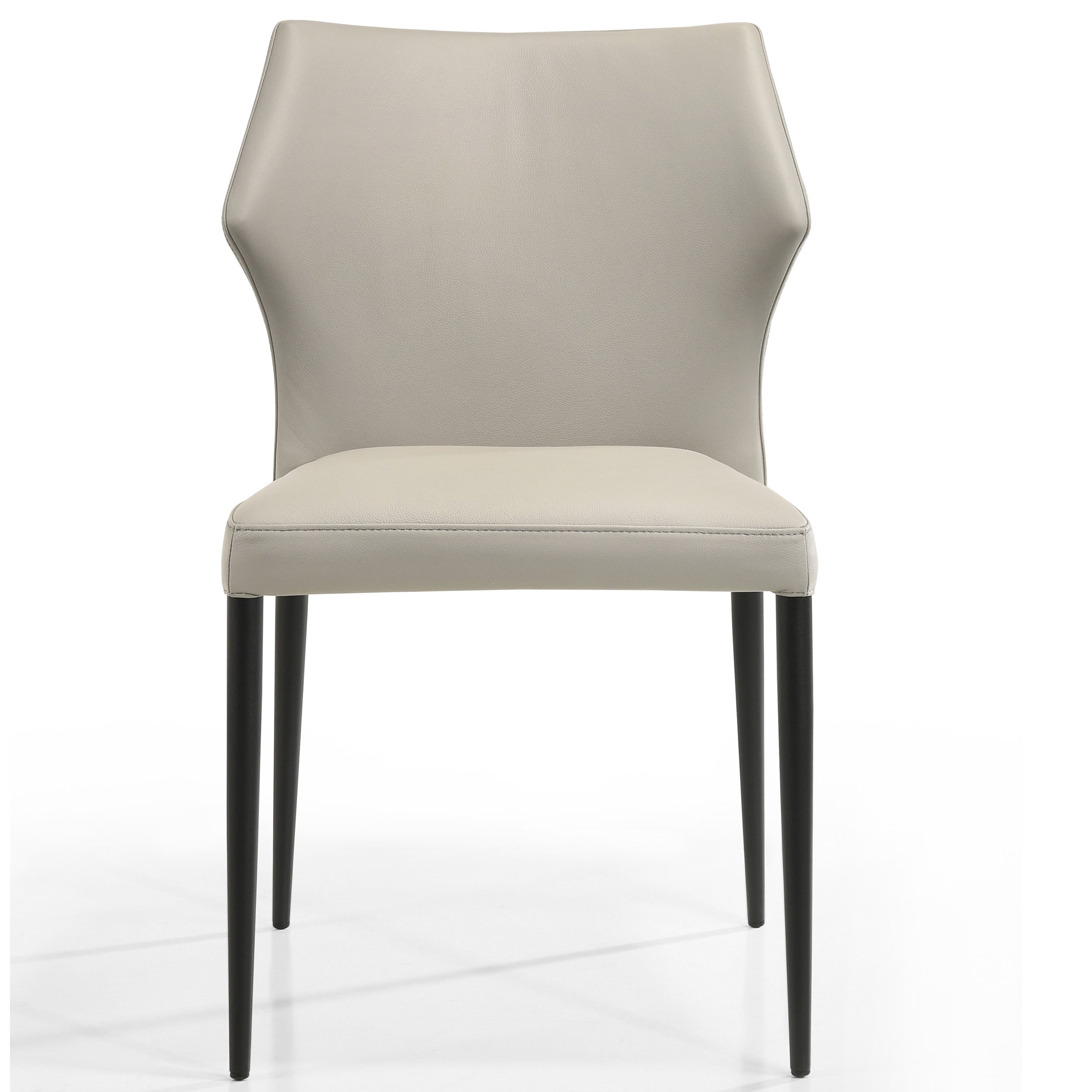 Luke 6911KM Dining Chair, Pewter, Set of 2
