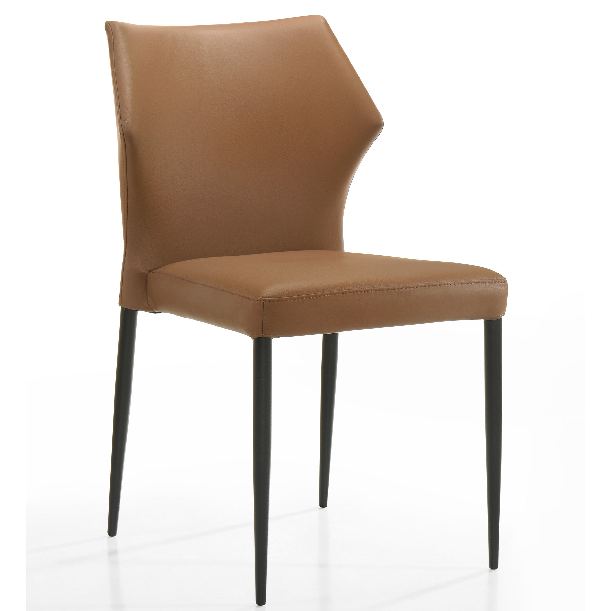 Luke 6911KM Dining Chair, Cognac, Set of 2