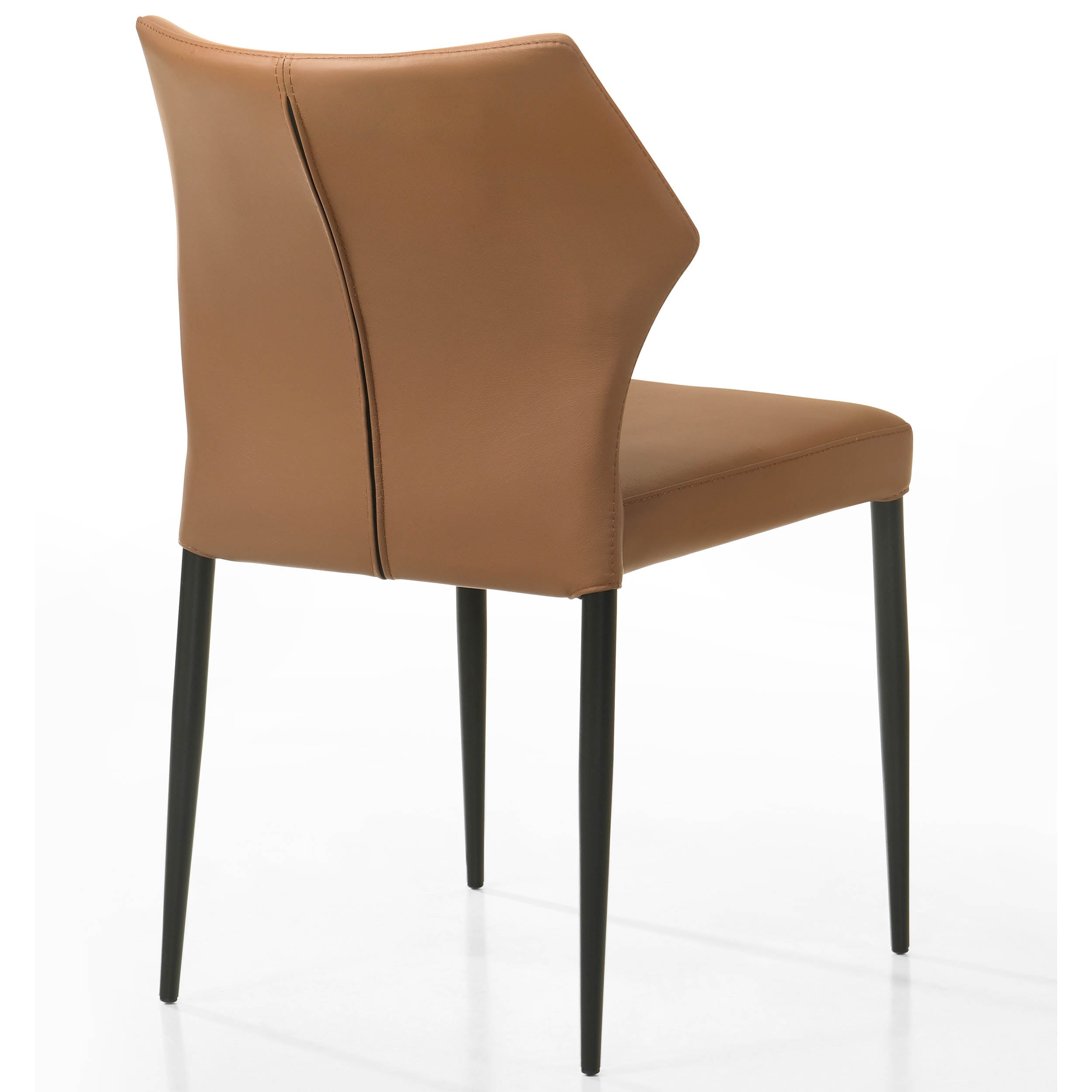 Luke 6911KM Dining Chair, Cognac, Set of 2