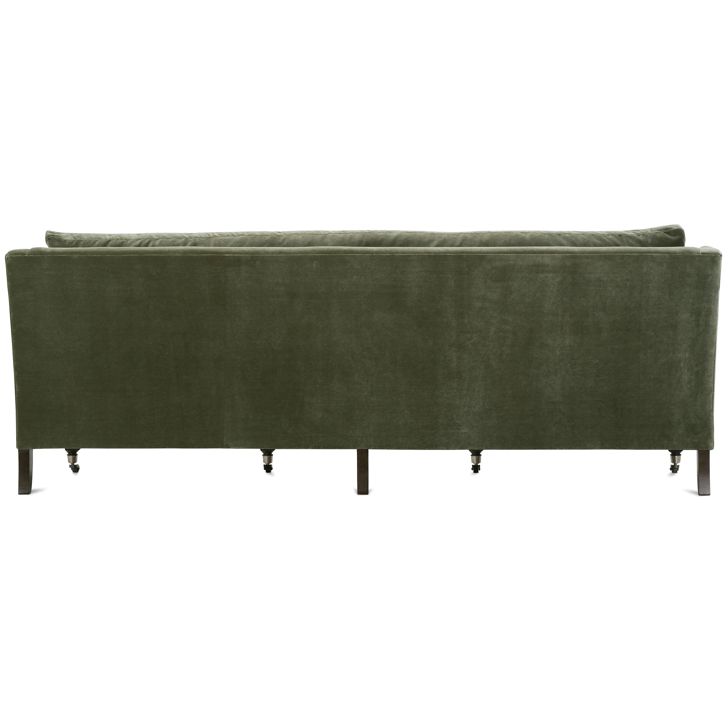 90" Quick Ship Madeline Sofa, Antiqued Moss Velvet