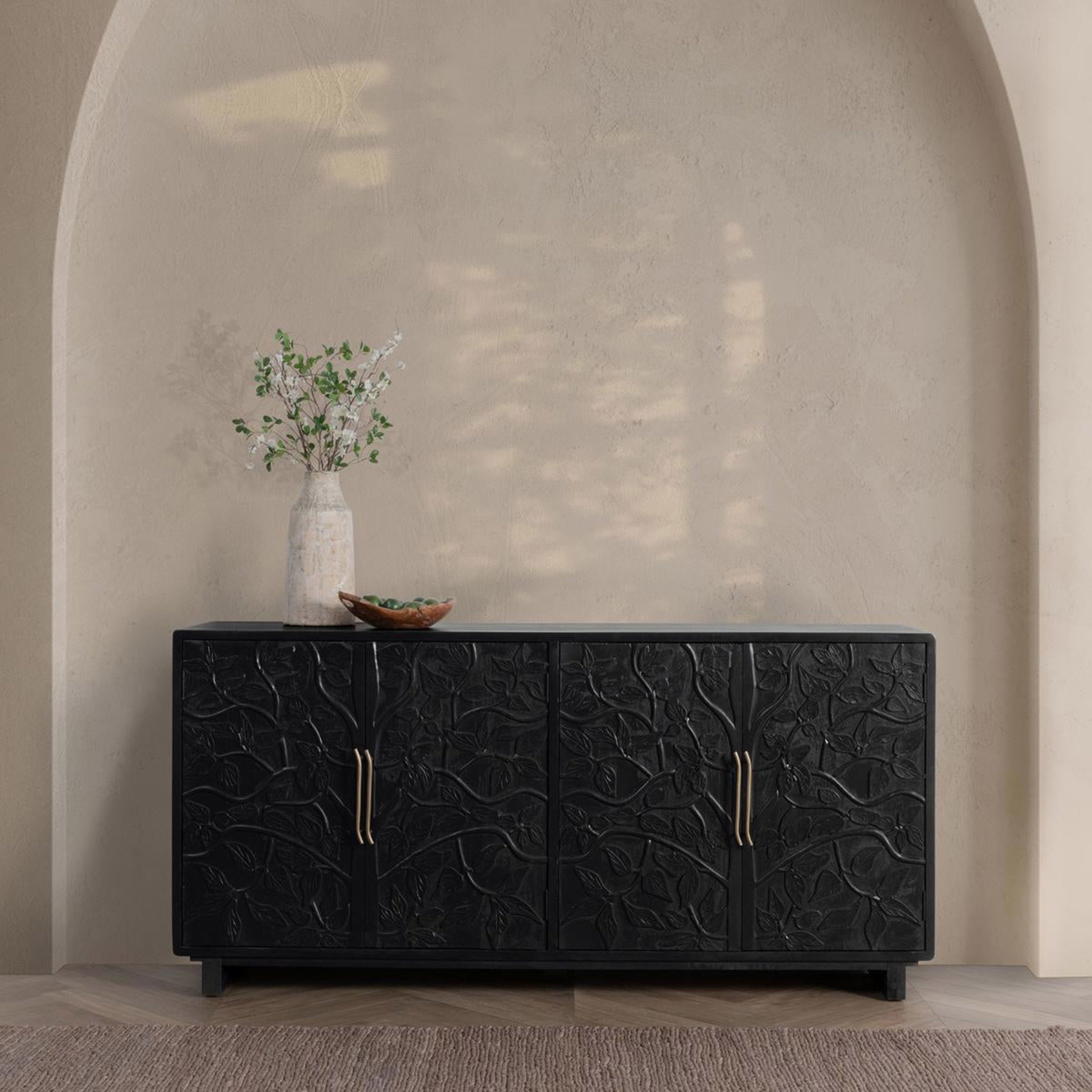 Albero 4Dr Buffet, Black