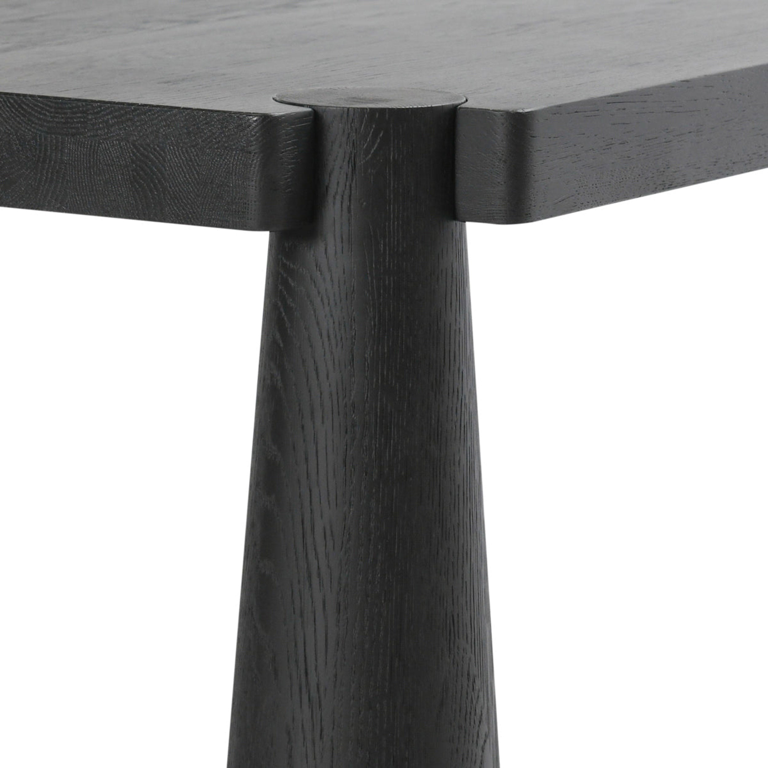 Atrop Dining Table, Ink Black