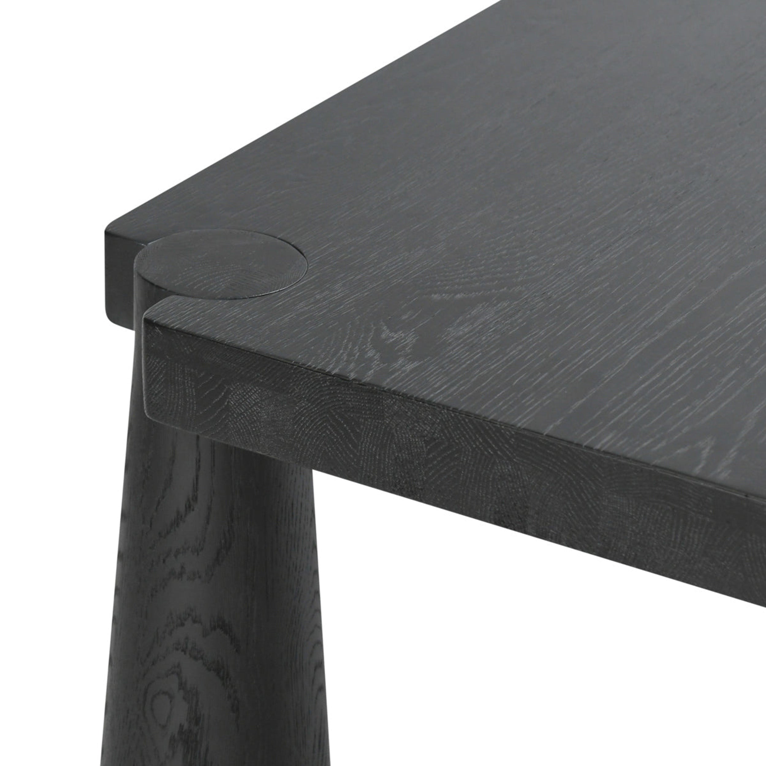 Atrop Dining Table, Ink Black