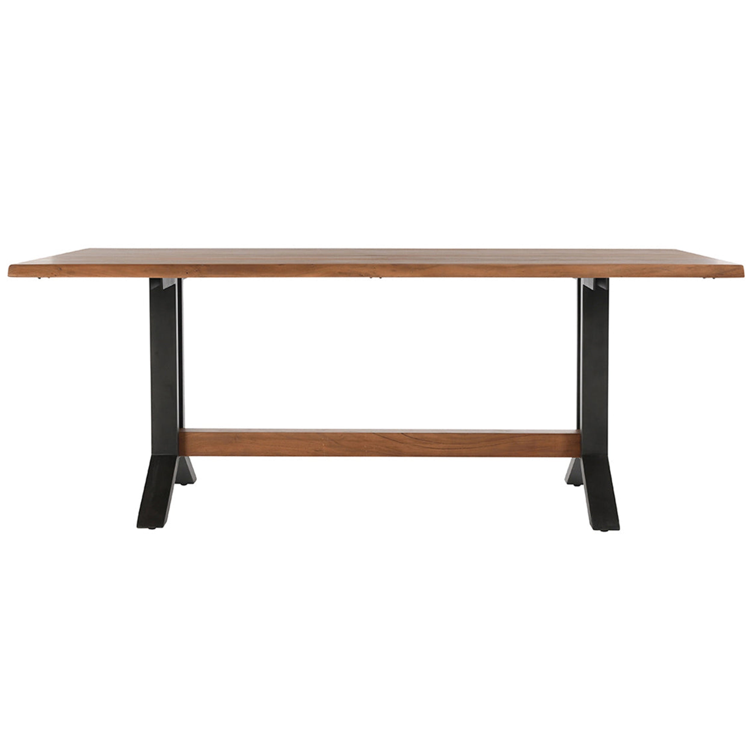 Bellamy Dining Table, Amber Brown