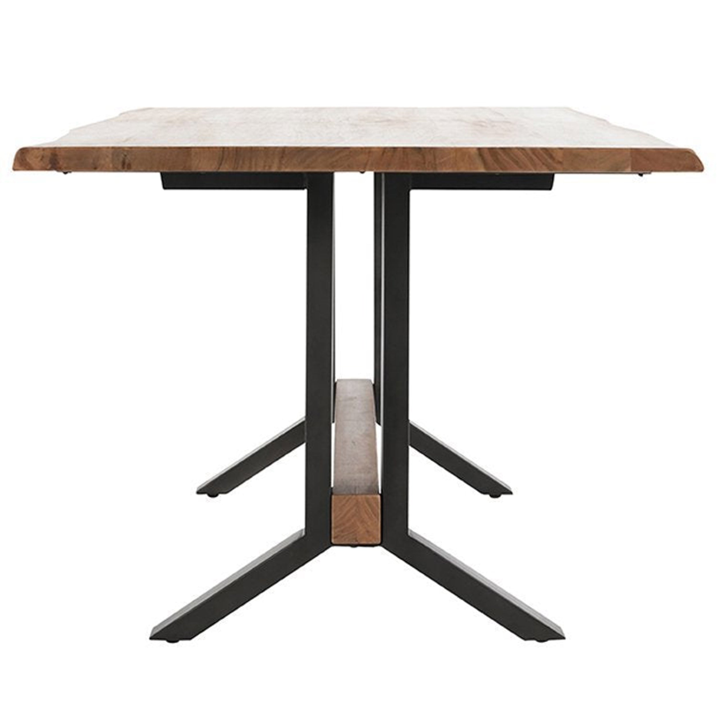 Bellamy Dining Table, Amber Brown