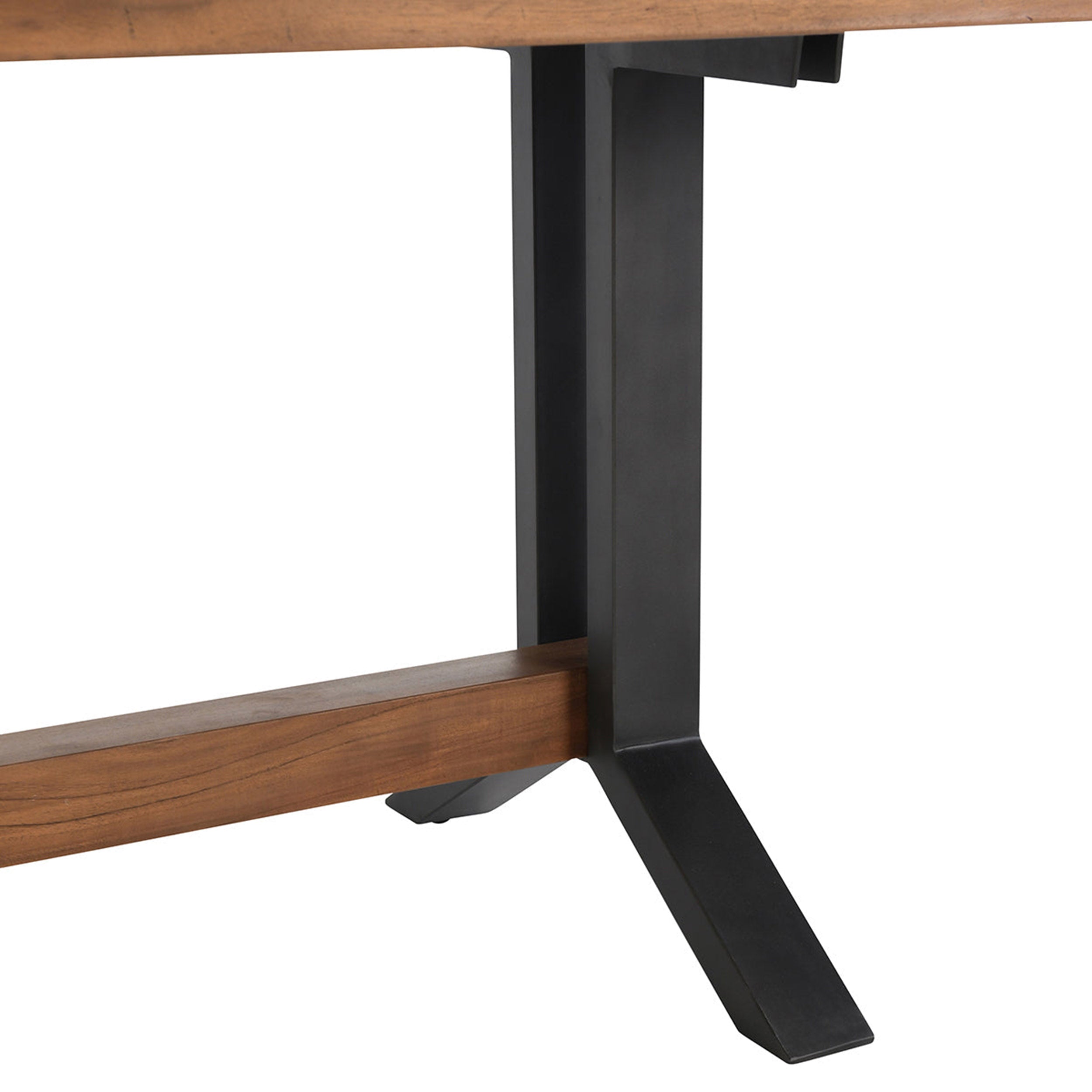 Bellamy Dining Table, Amber Brown